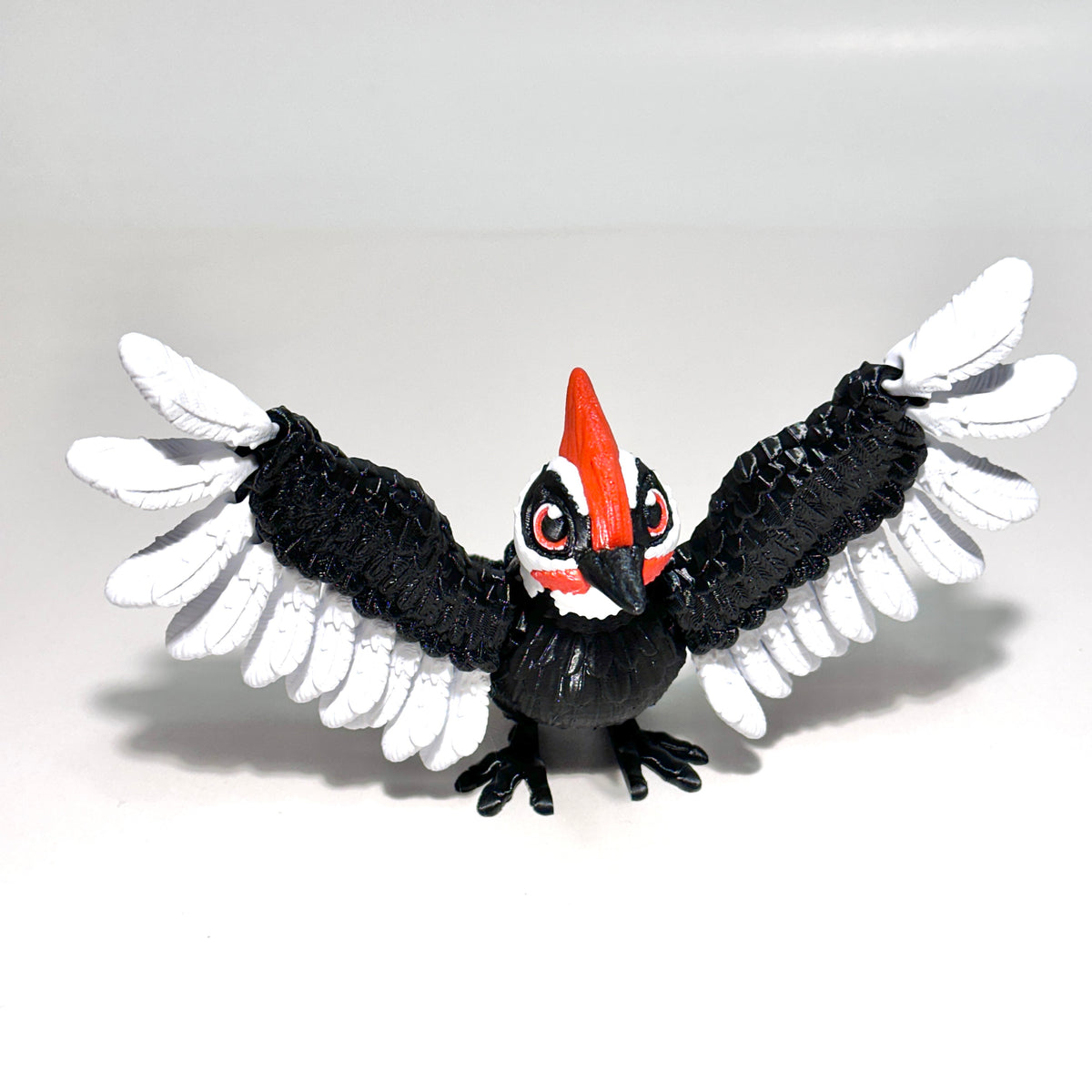Flexi Woodpecker - 3D Printed Articulating Figure