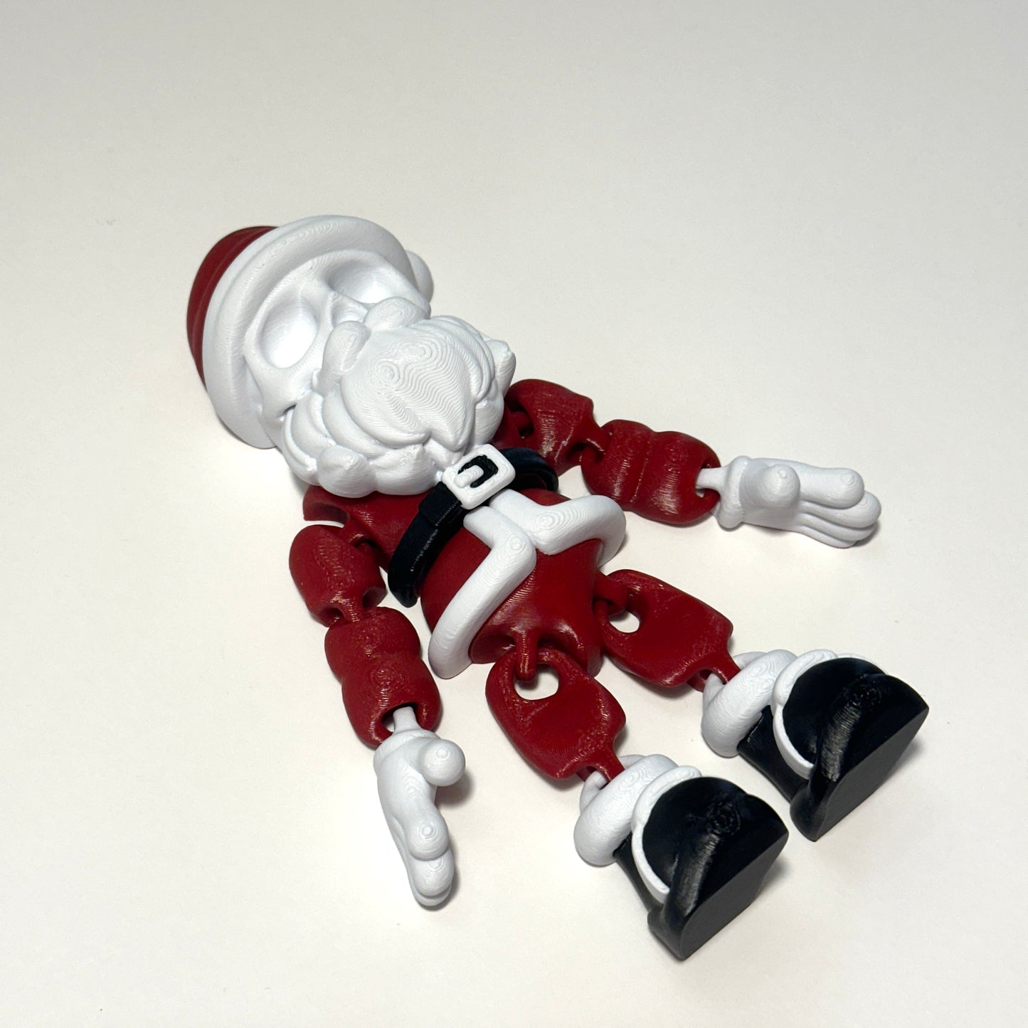 Skull Santa - 3D Printed Articulating Figure