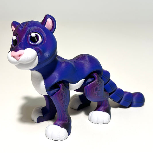 Flexi Panther - 3D Printed Articulating Figure