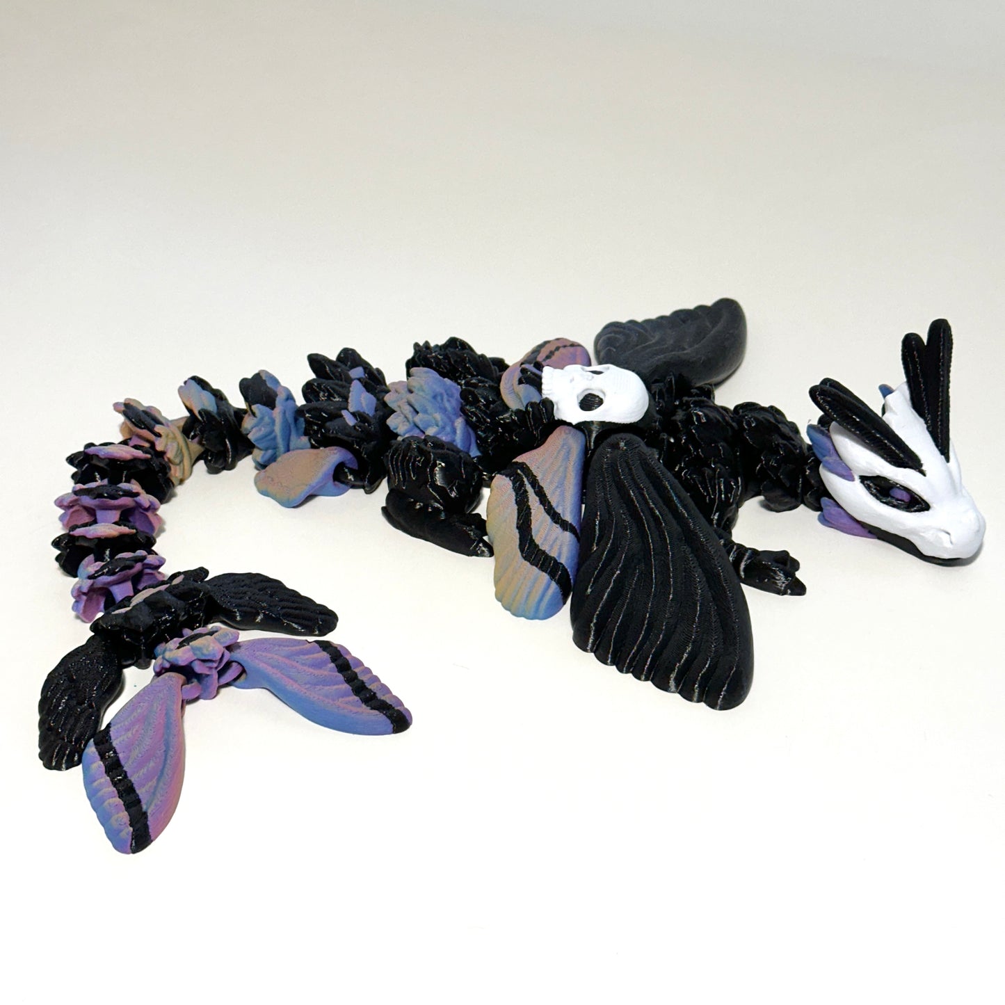 Death Moth Dragon - 3D Printed Articulating Figure