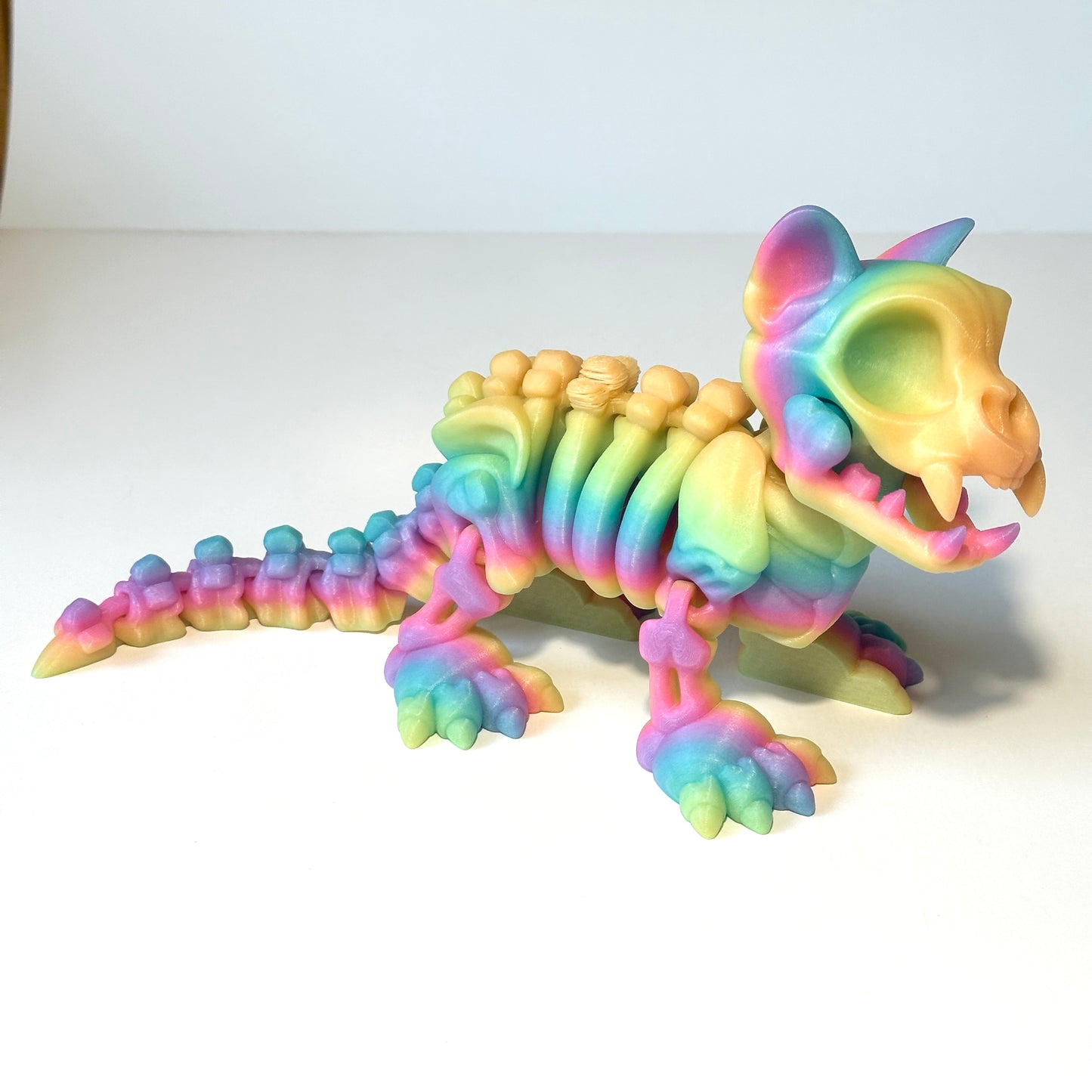 Flexi Skeli Cat - 3D Printed Articulating Figure