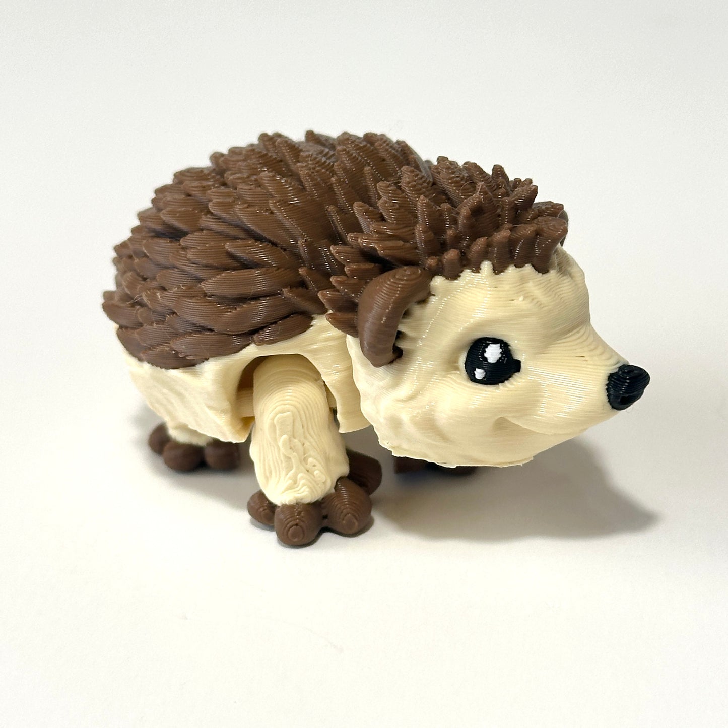 Spiky Hedgehog - 3D Printed Articulating Figure