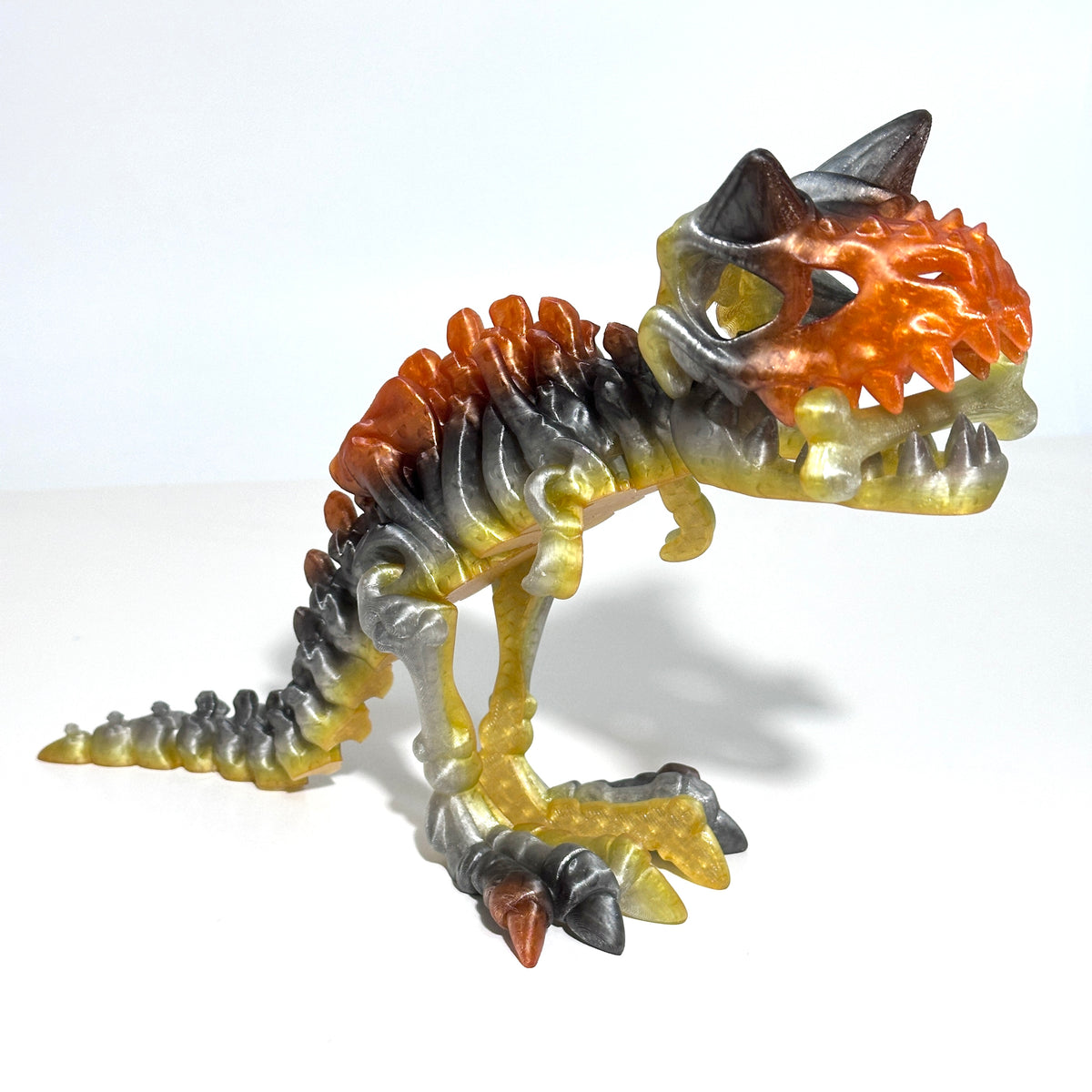 Giant Flexi Carnotaurus - 3D Printed Articulating Figure