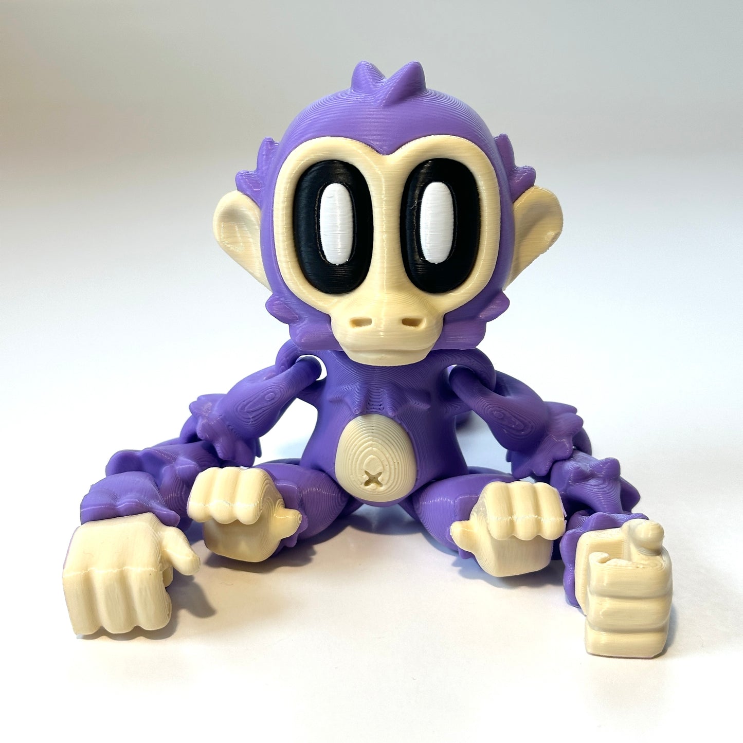 Blob Monkey - 3D Printed Articulating Figure