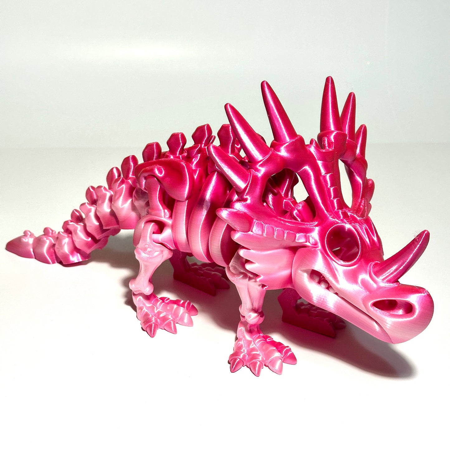 Flexi Skeleton Styracosaurus - 3D Printed Articulating Figure