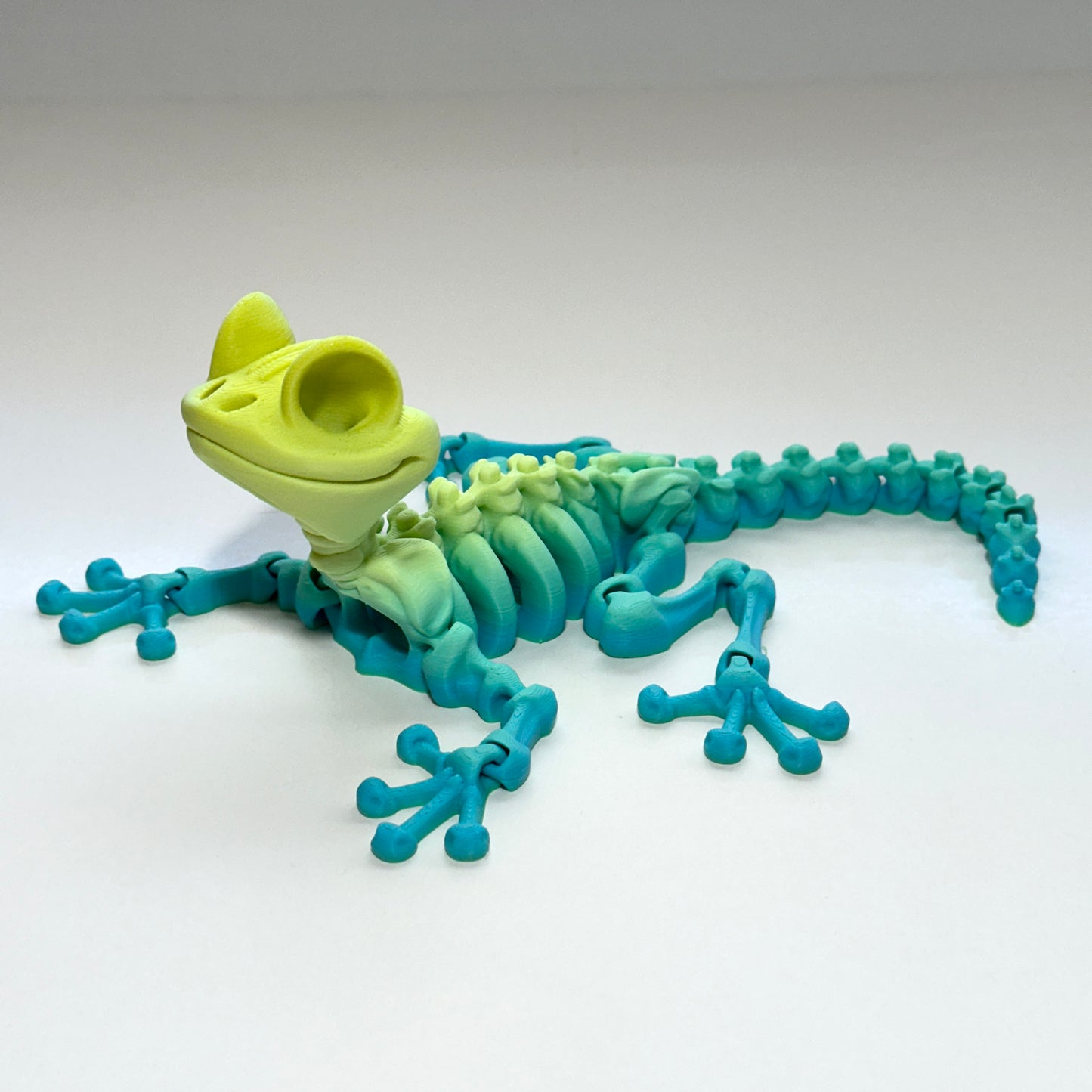 Flexi Skeli Gecko - 3D Printed Articulating Figure