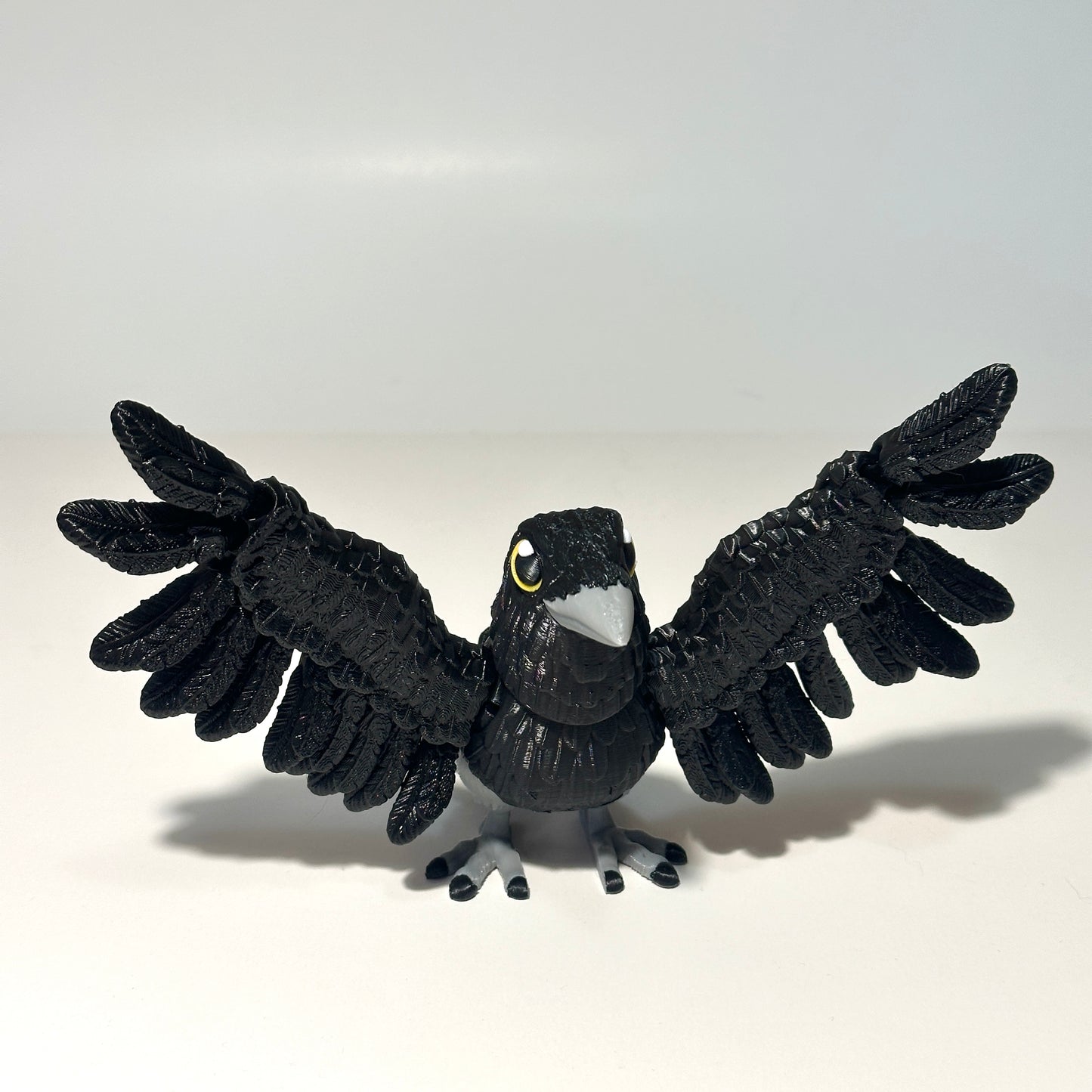 Flexi Crow - 3D Printed Articulating Figure