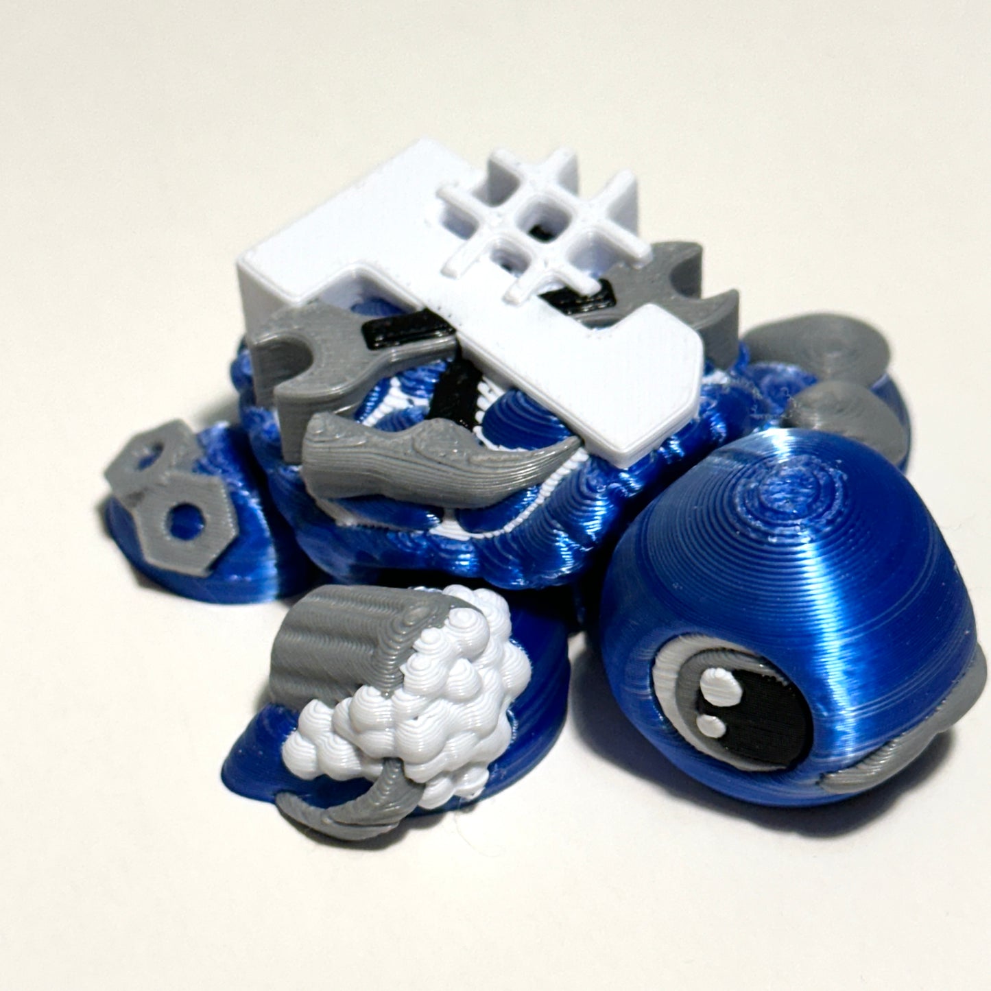 Dad Turtle - 3D Printed Articulating Figure