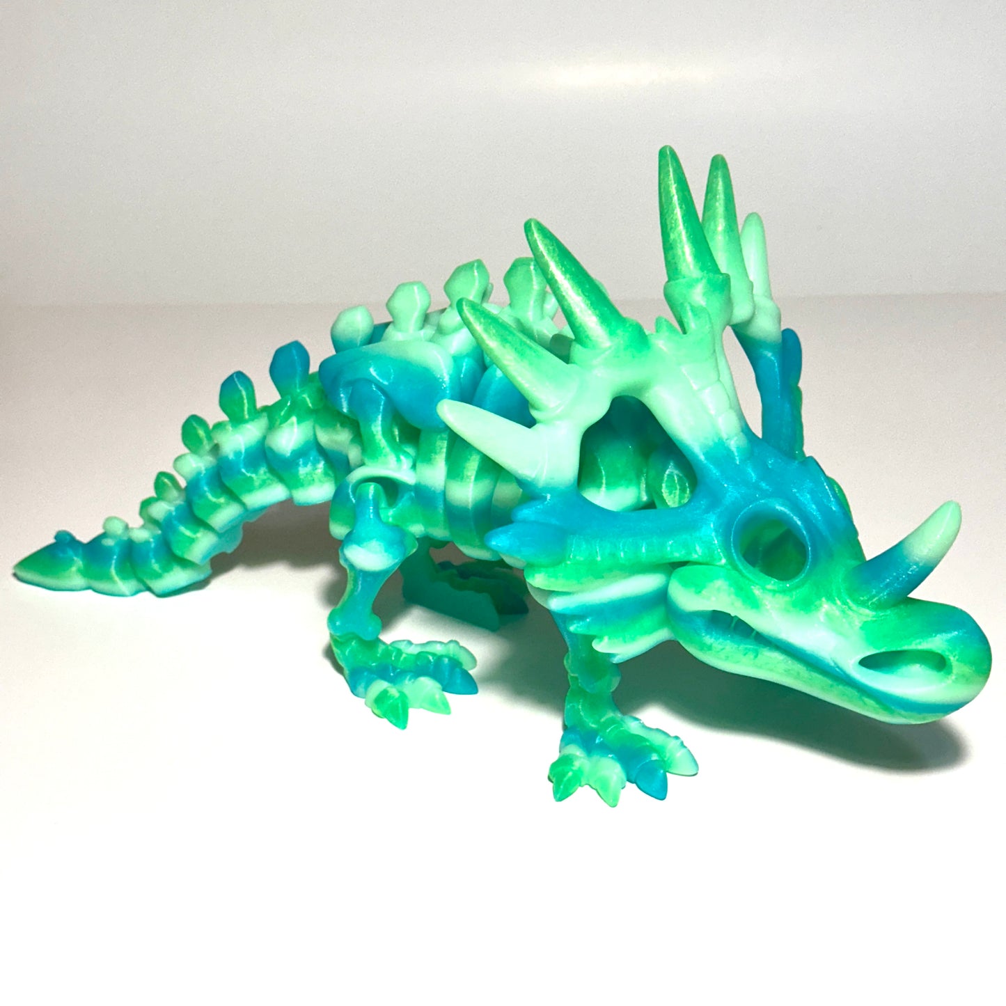 Flexi Skeleton Styracosaurus - 3D Printed Articulating Figure
