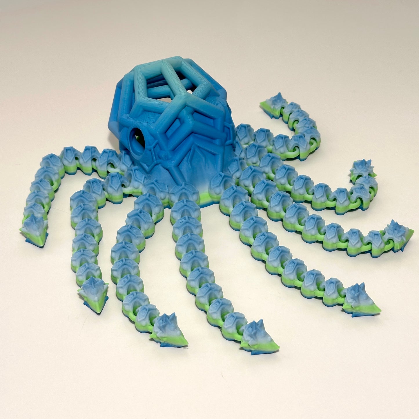 Void Octopus - 3D Printed Articulating Figure