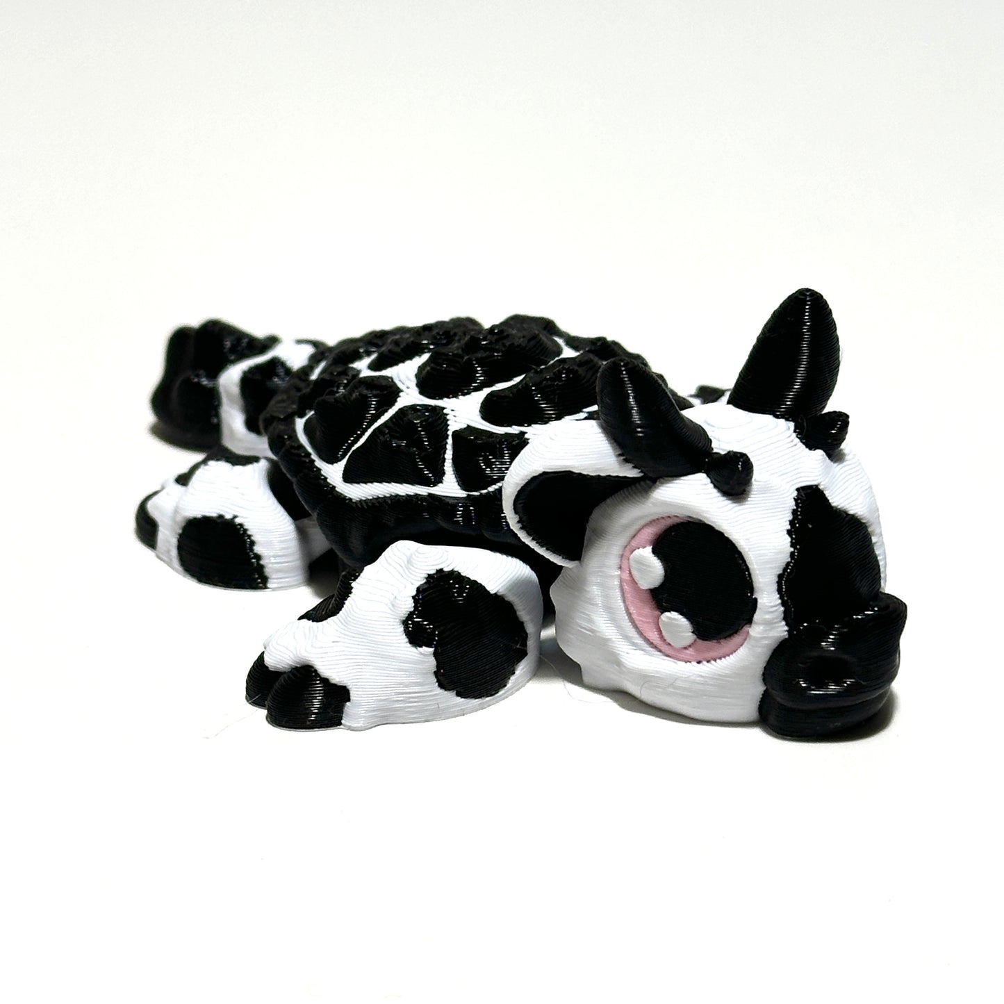 Cow Turtle - 3D Printed Articulating Figure