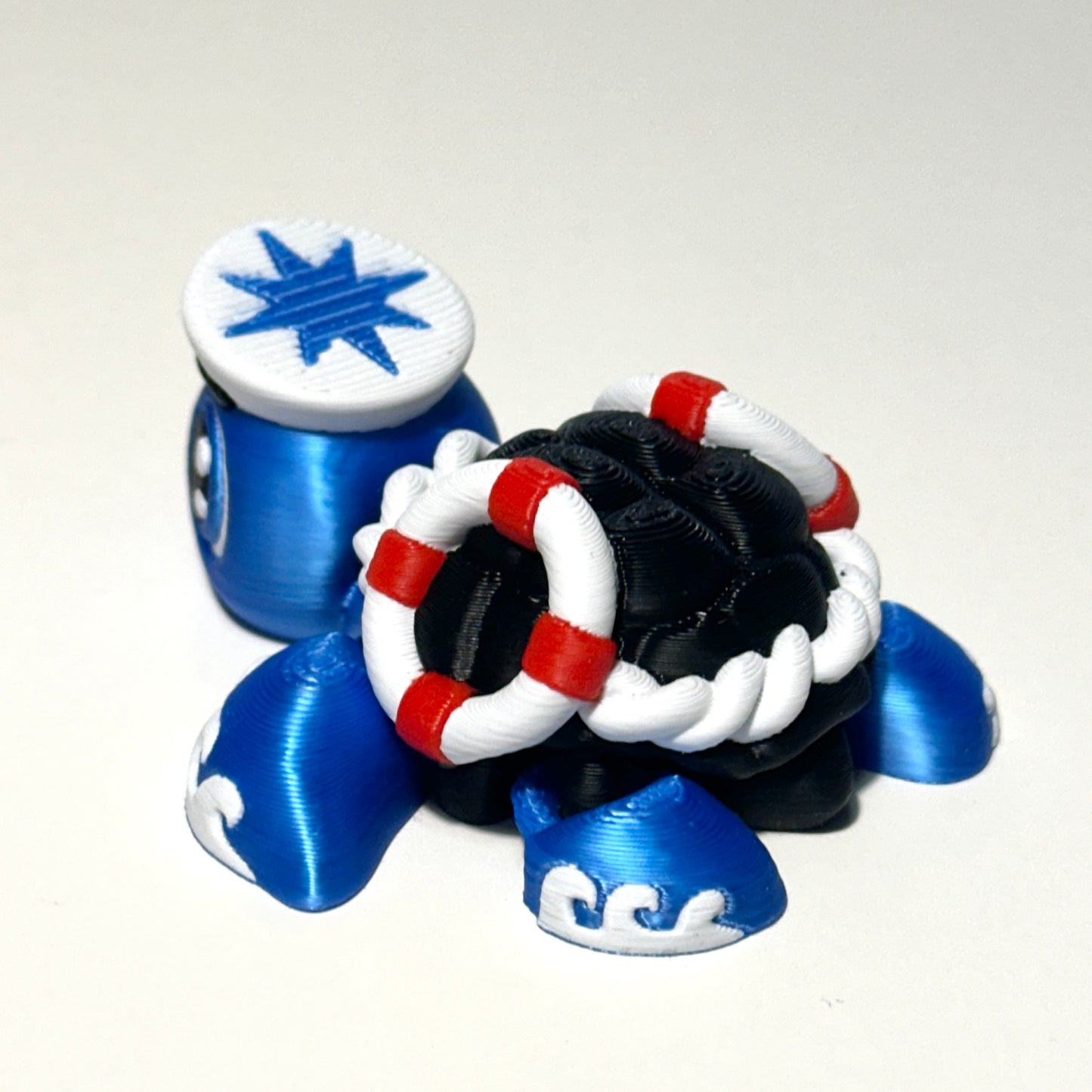 Military Turtles - 3D Printed Articulating Figure