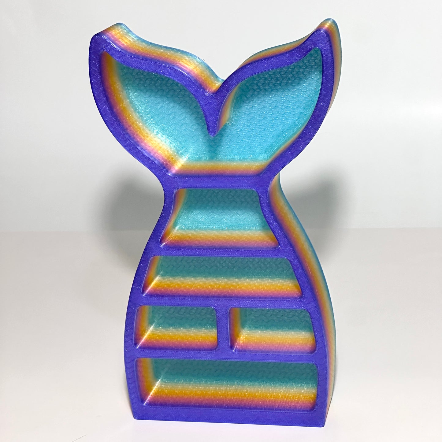 Mermaid Tail Display Shelf - 3D Printed Articulating Figure