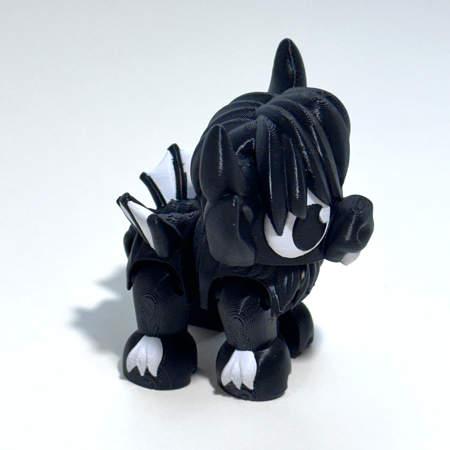 Halloween Highland Cow - 3D Printed Articulating Figure