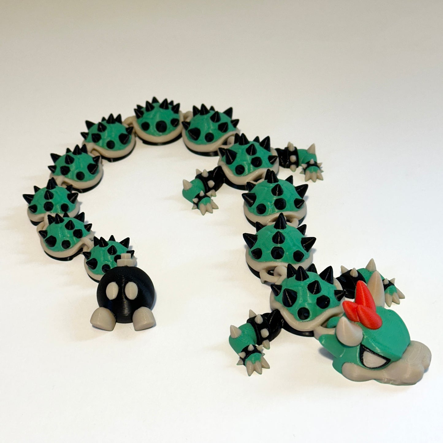 Snapper Dragon - 3D Printed Articulating Figure