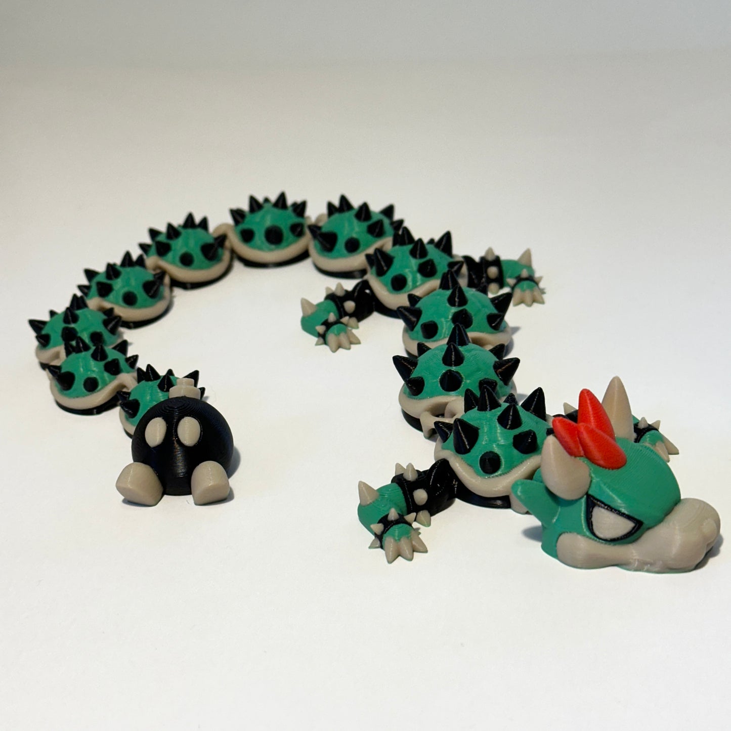 Snapper Dragon - 3D Printed Articulating Figure