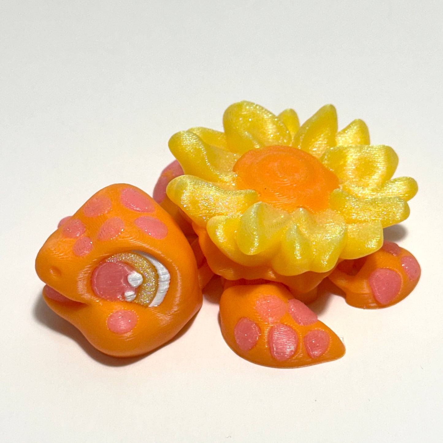 Happiness Turtle - 3D Printed Articulating Figure