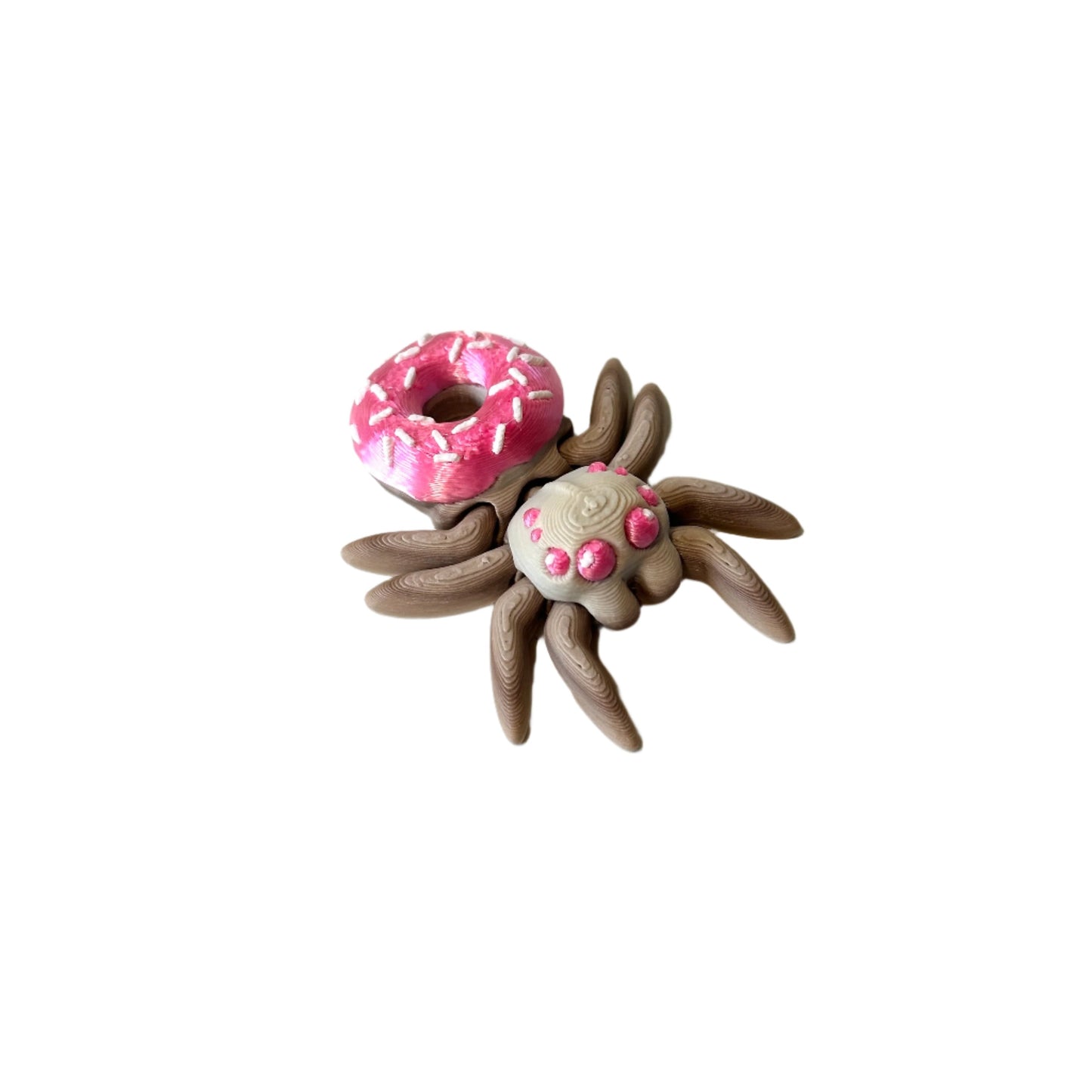 Tiny Donut Spider - 3D Printed Articulating Figure