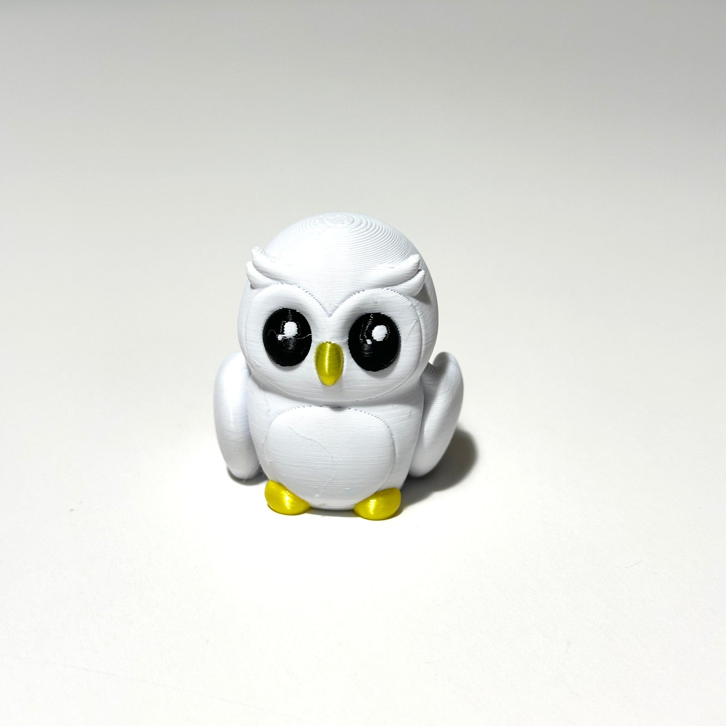 Baby Snow Owl - 3D Printed Articulated Figure