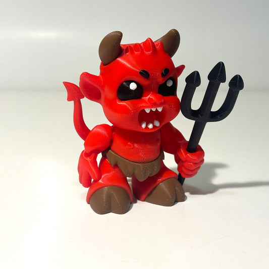 Flexi Devil - 3D Printed Articulating Figure