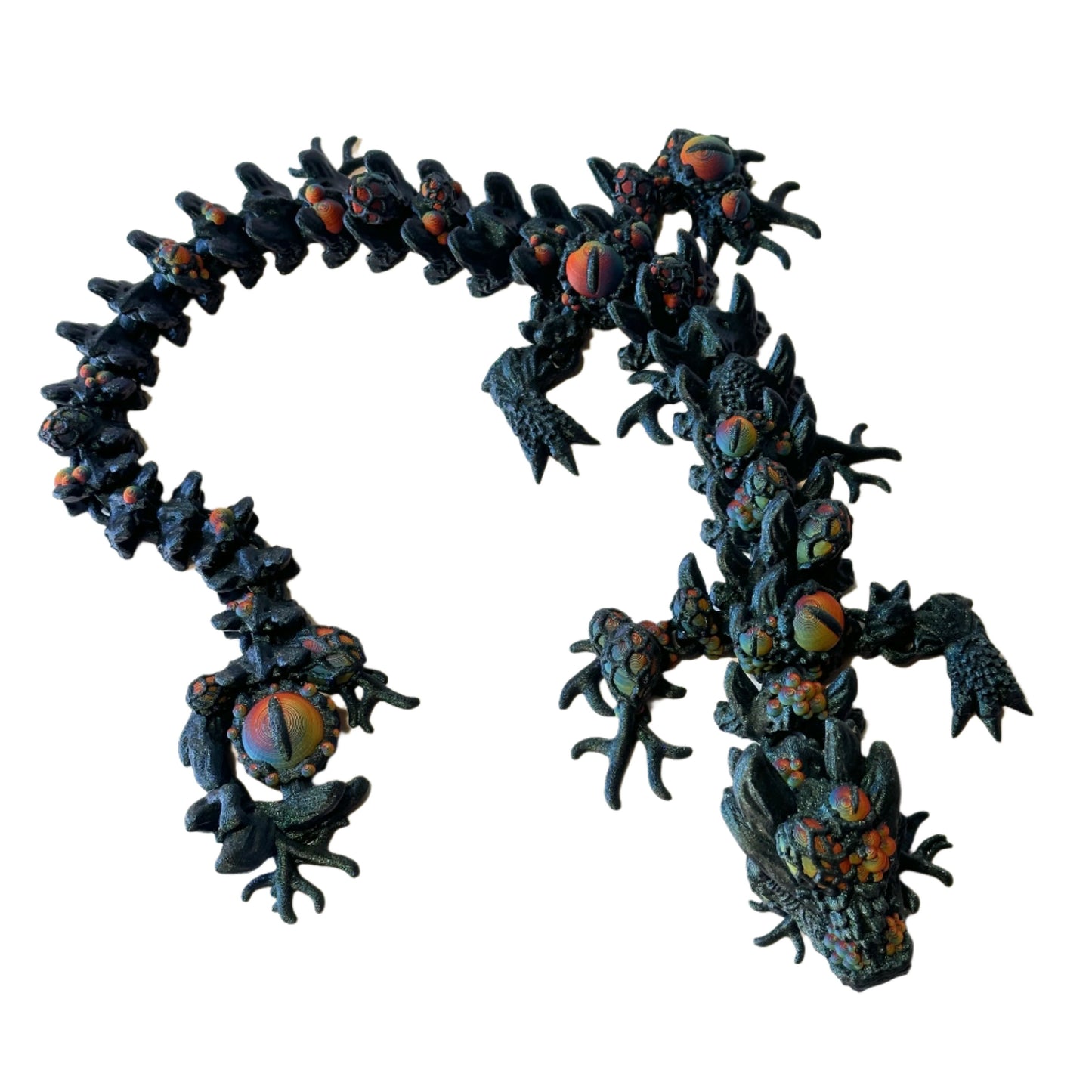 Infested Dragon - 3D Printed Articulating Figure