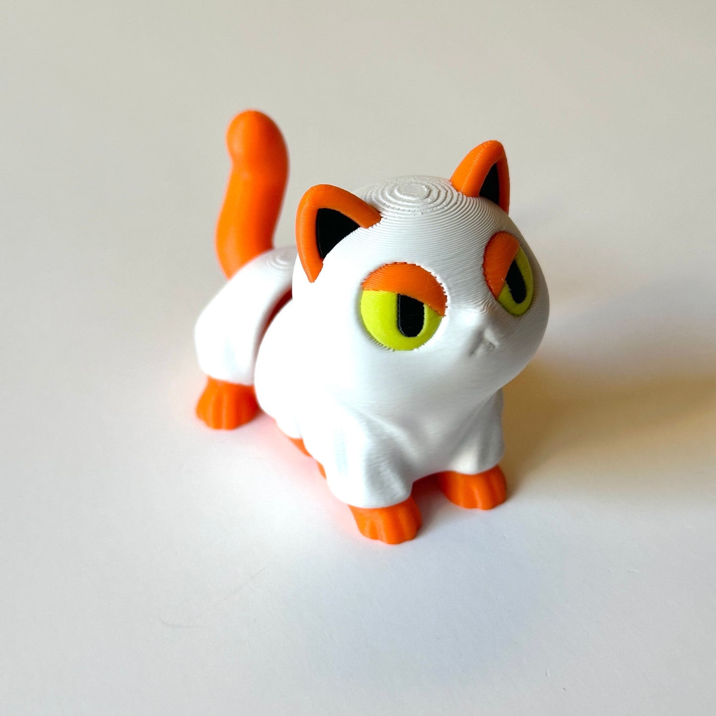 Ghost Cat - 3D Printed Articulating Figure