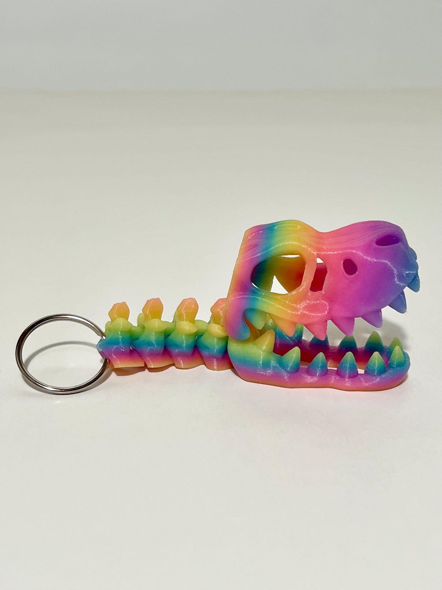Dino Keychains - 3D Printed Articulating Figure