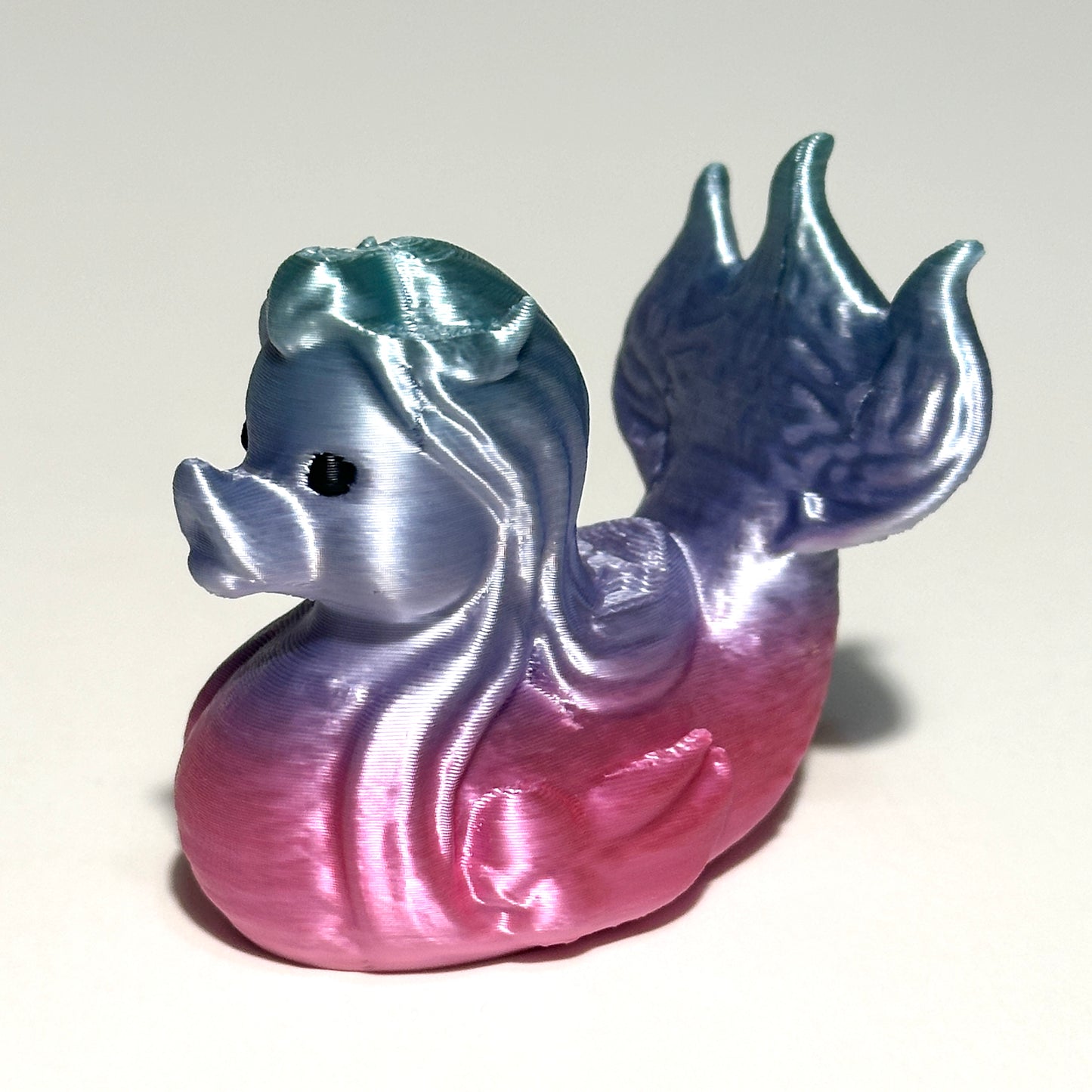 Mermaid Duck - 3D Printed Articulating Figure