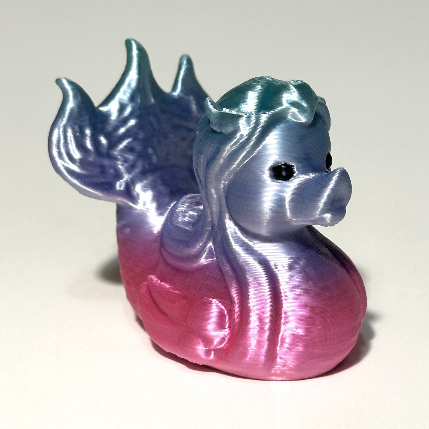 Mermaid Duck - 3D Printed Articulating Figure