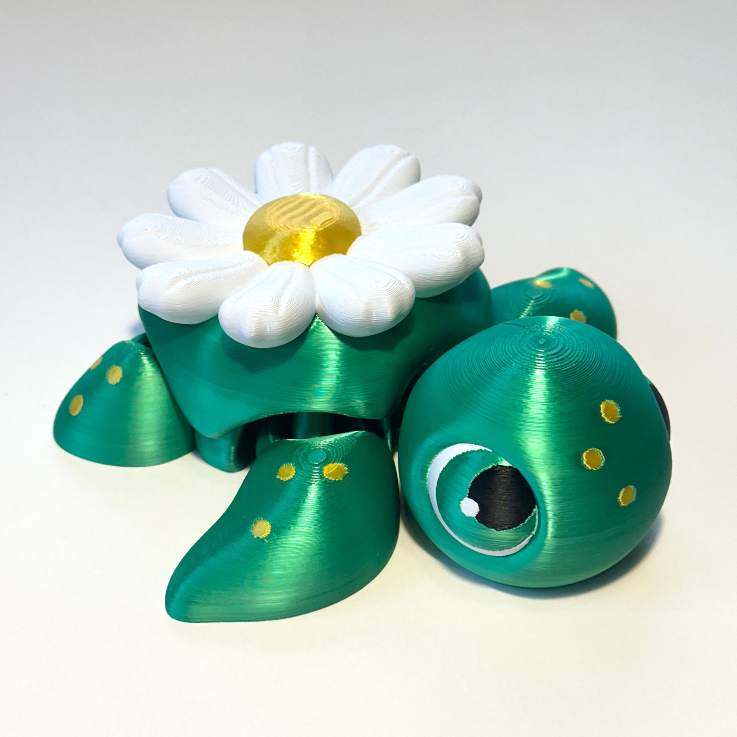 Giant Daisy Turtle - 3D Printed Articulating Figure