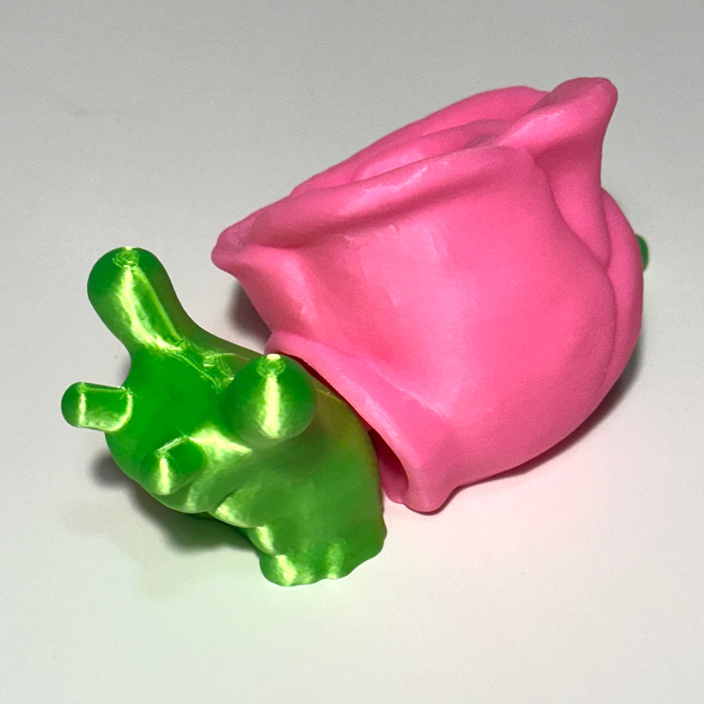 Rose Snail - 3D Printed Articulating FIgure