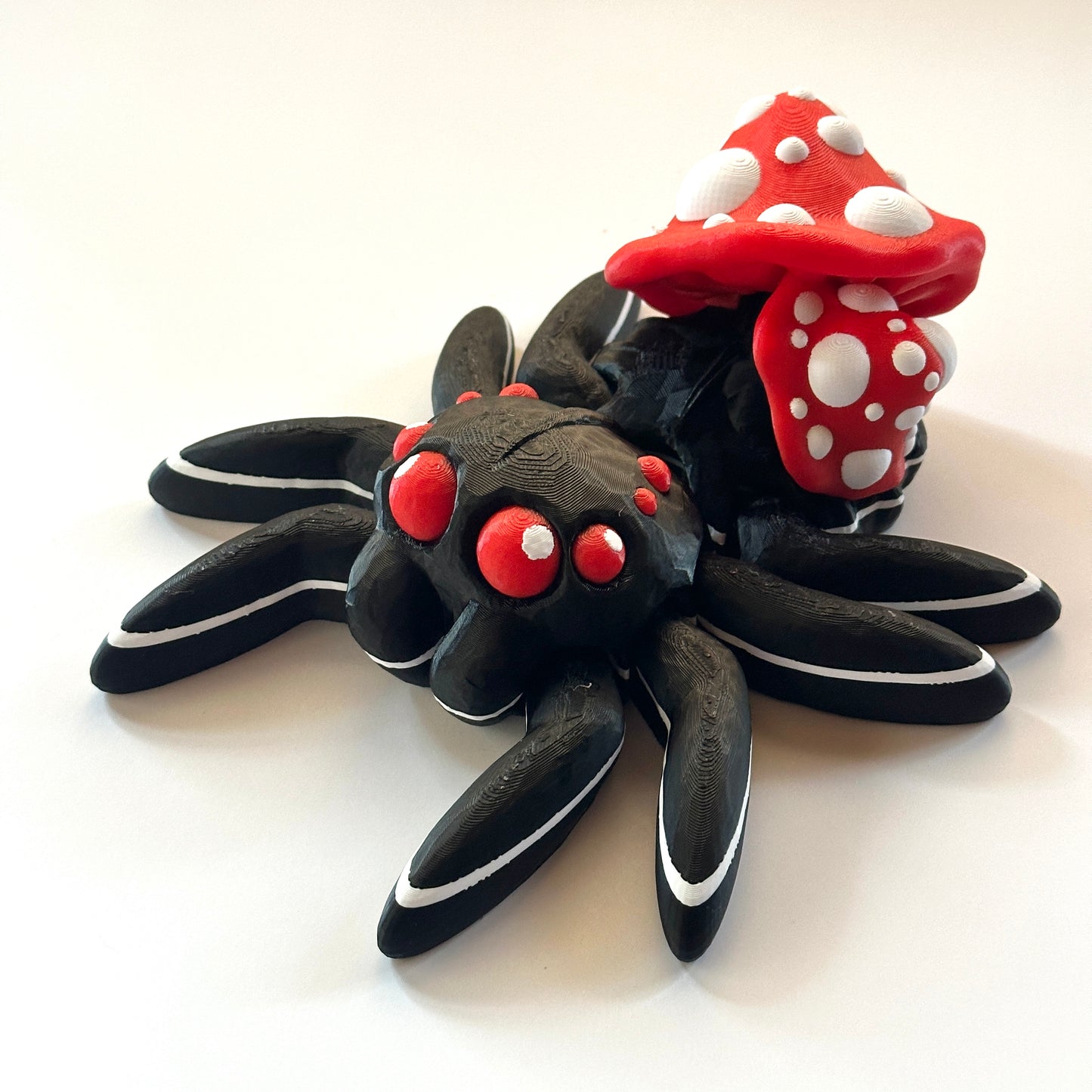 Giant Mushroom Spider - 3D Printed Articulating Figure