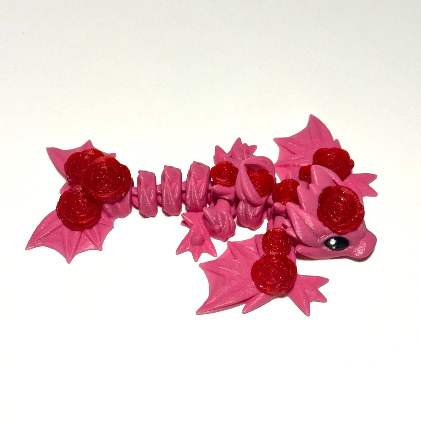 Baby Rose Wyvern - 3D Printed Articulating FIgure