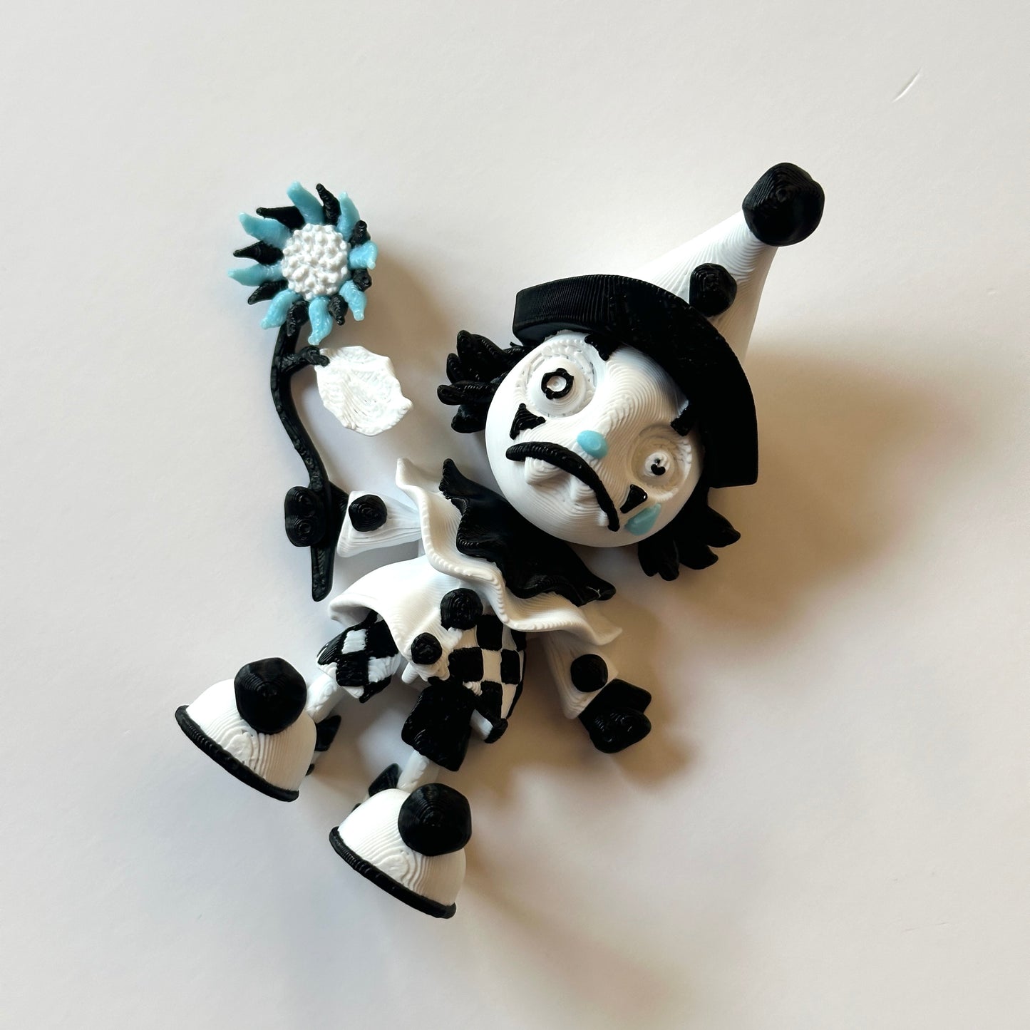 Sad Clown - 3D Printed Articulating Figure