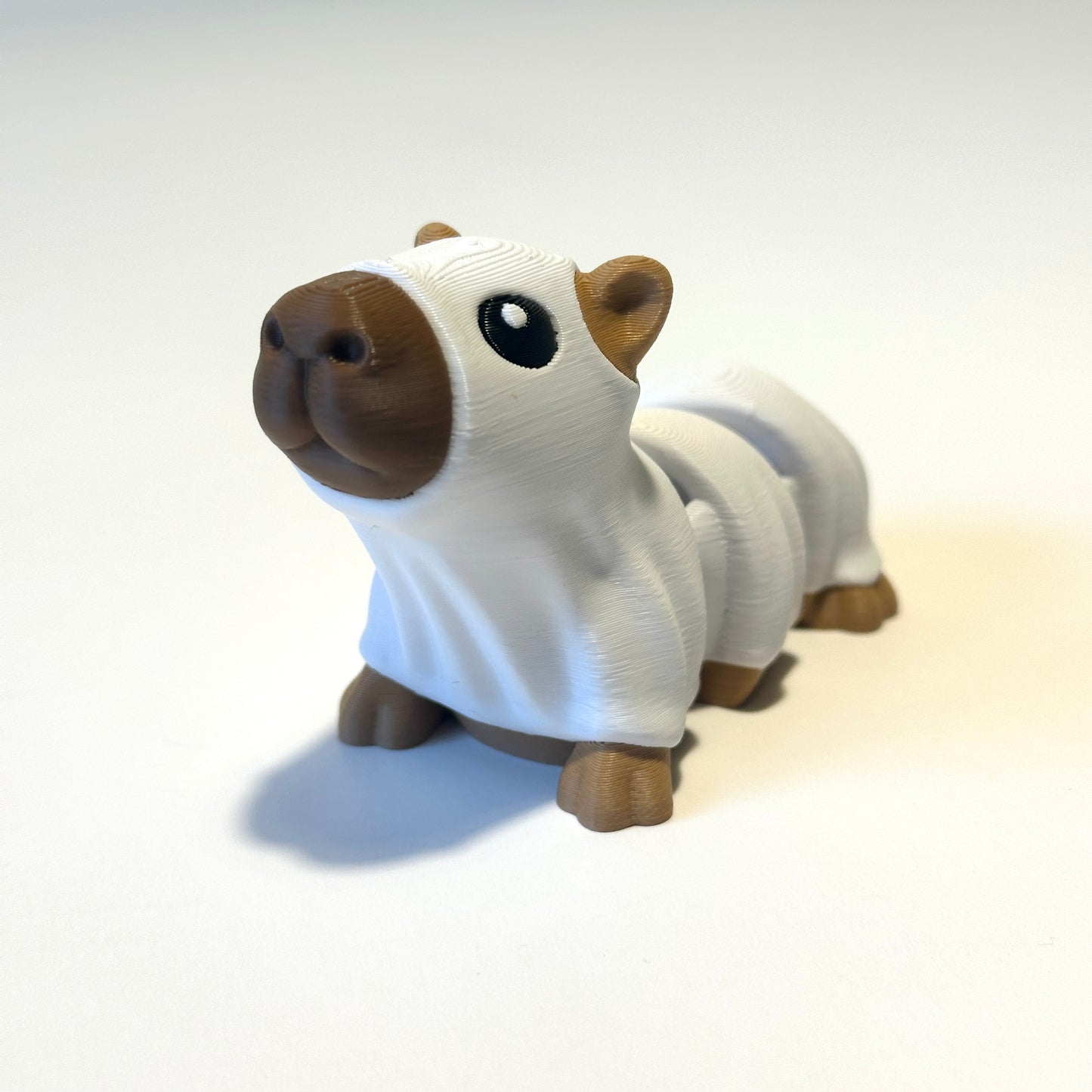 Ghost Capybara - 3D Printed Articulating Figure