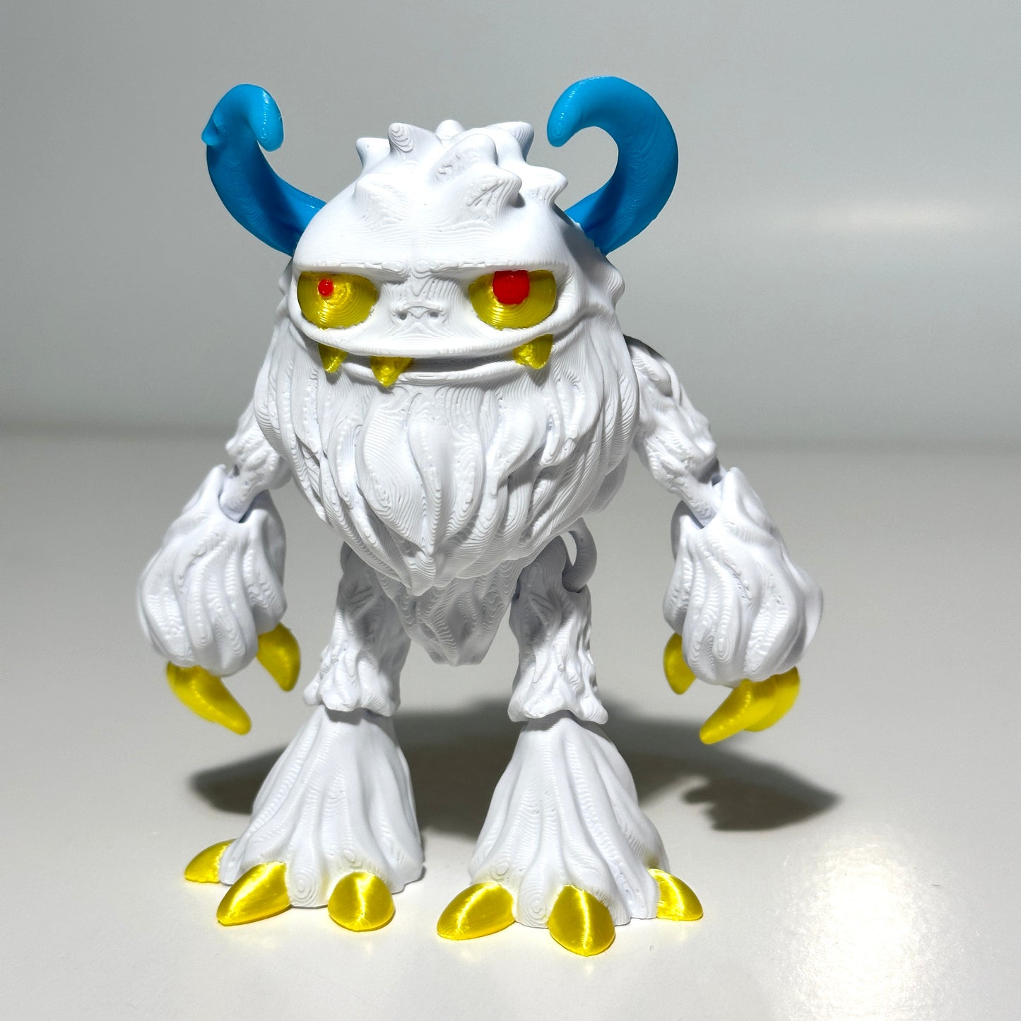 Creepy Yeti - 3D Printed Articulating FIgure