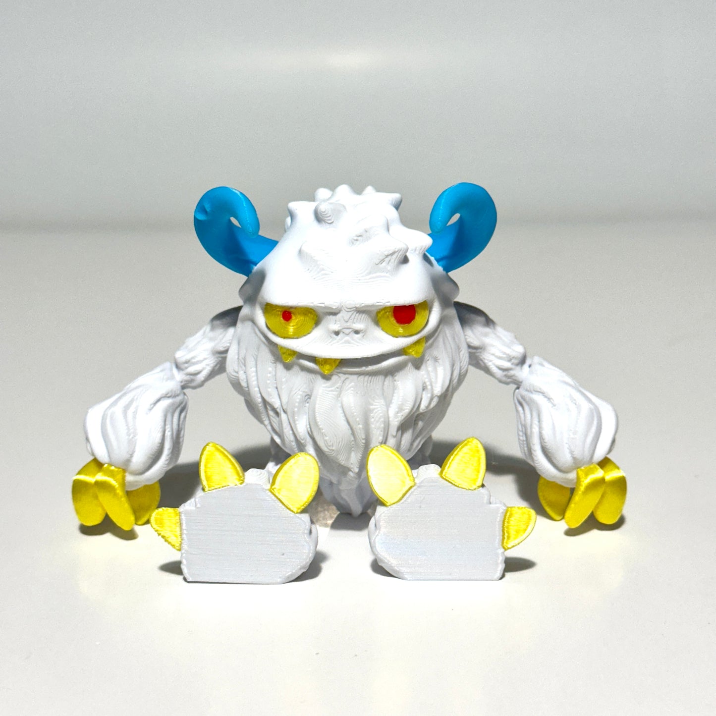 Creepy Yeti - 3D Printed Articulating FIgure