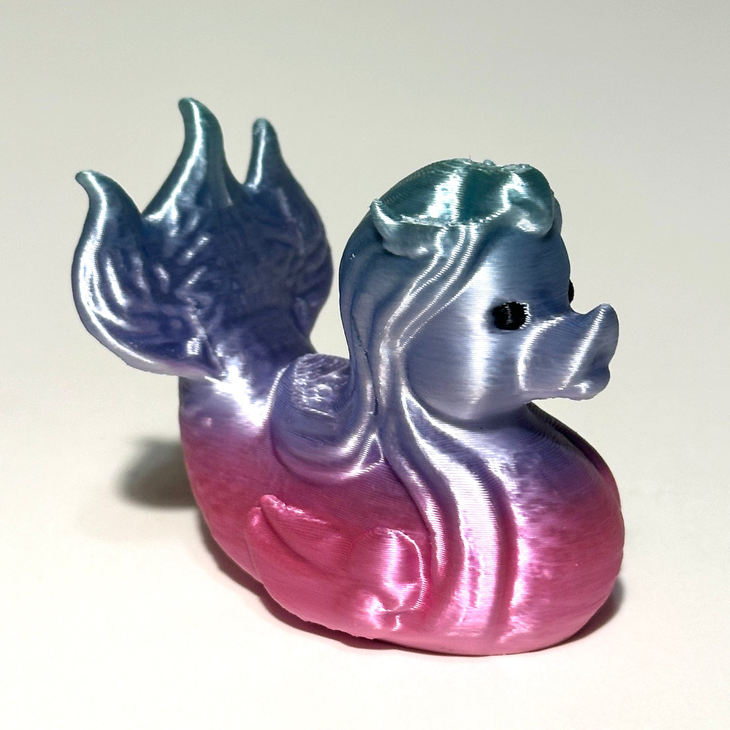 Mermaid Duck - 3D Printed Articulating Figure