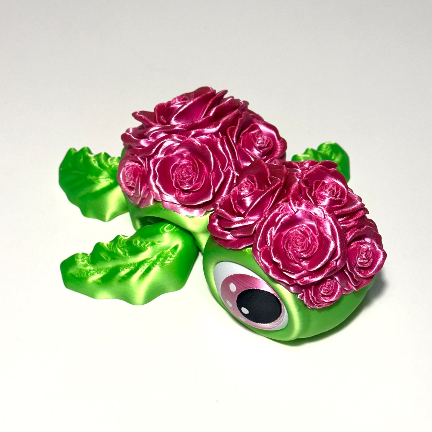 Giant Rose Turtle - 3D Printed Articulating Figure