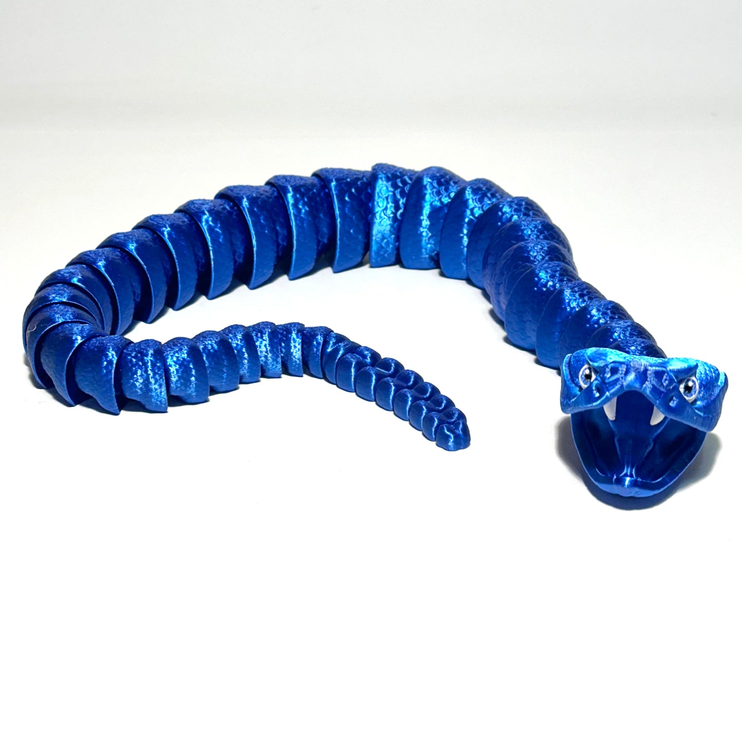 3D Printed Rattlesnake - Articulating Figure