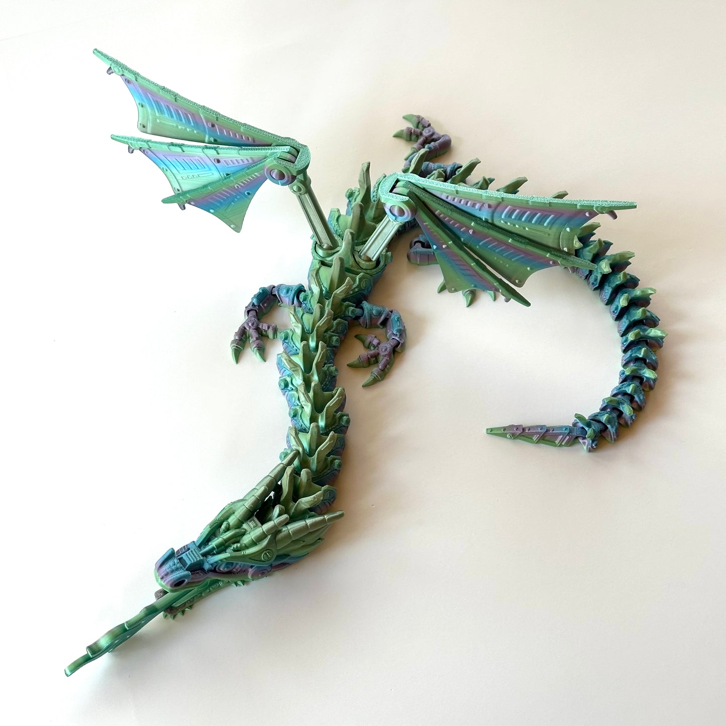 Flexi Mech Dragon - 3D Printed Articulating Figure