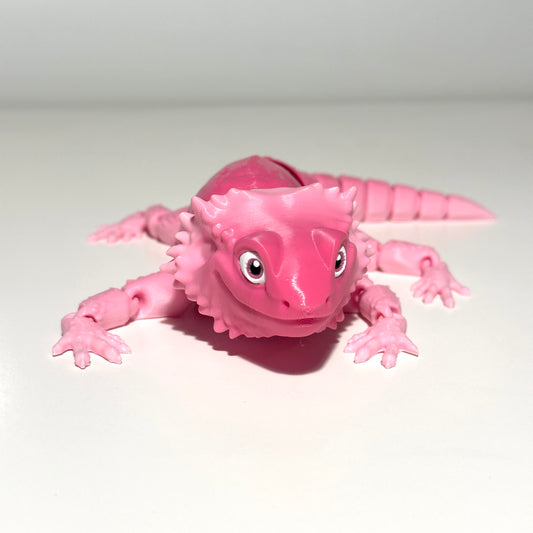 Flexi Bearded Dragon - 3D Printed Articulating Figure