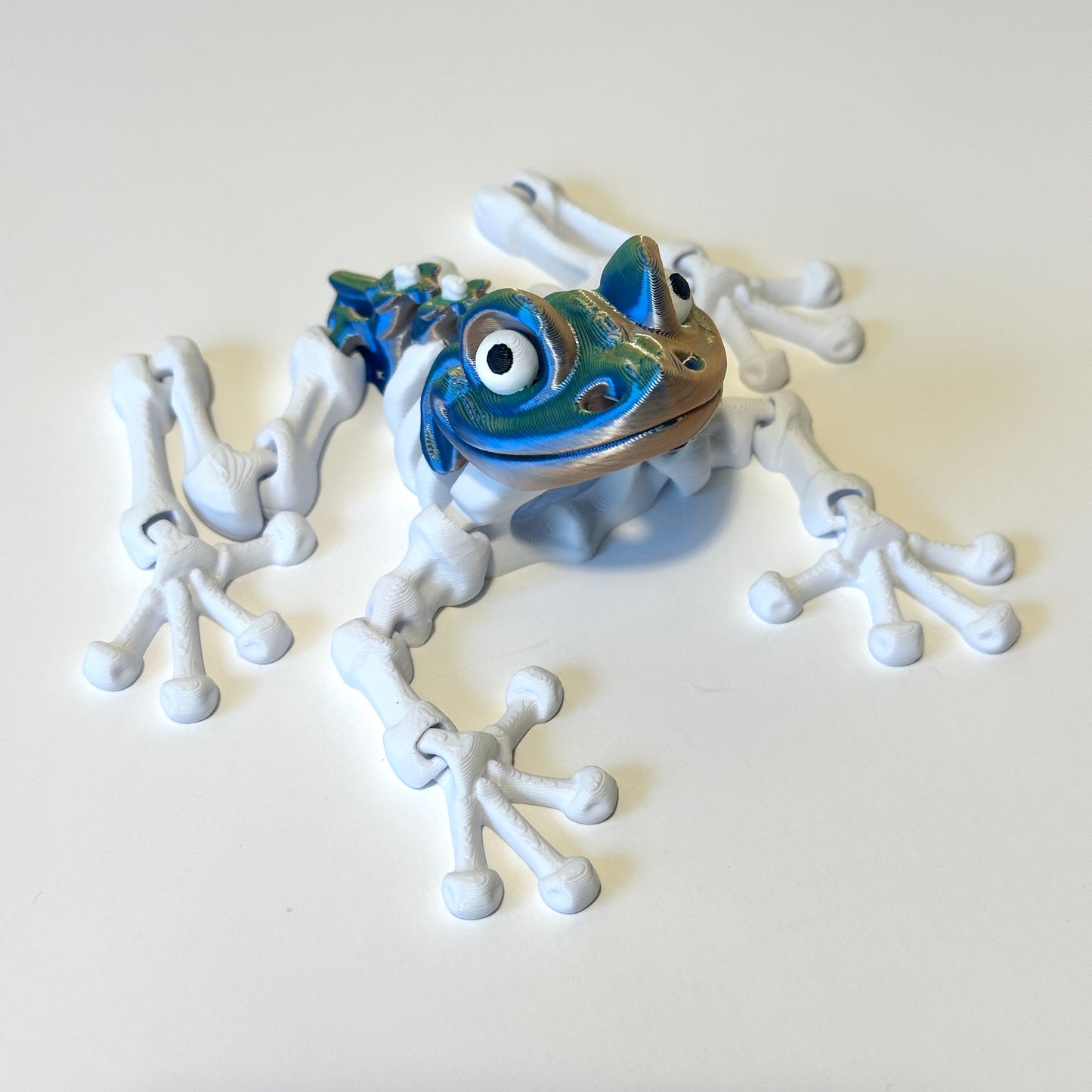 Flexi Skeleton Frog - 3D Printed Articulating Figure