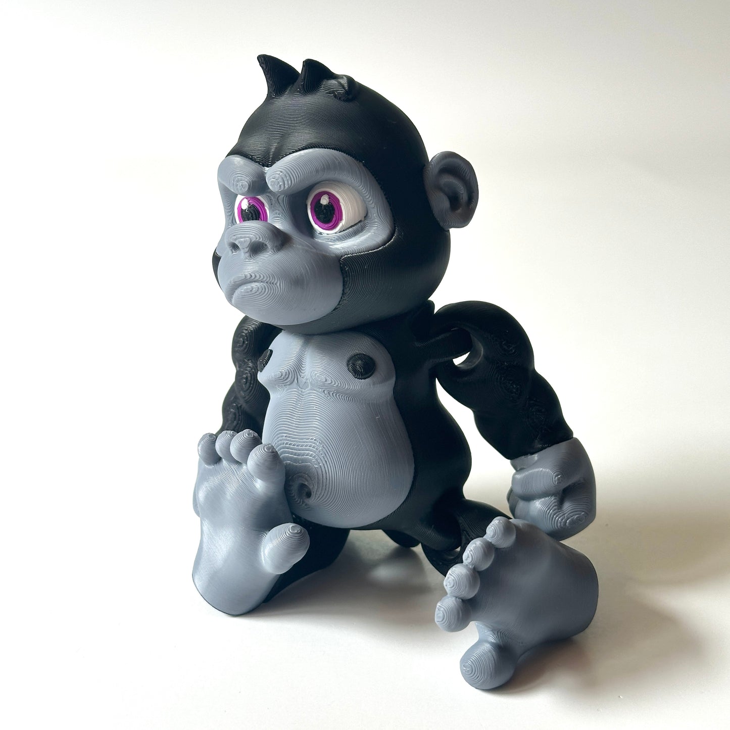 Flexy Gorilla - 3D Printed Articulating Figure