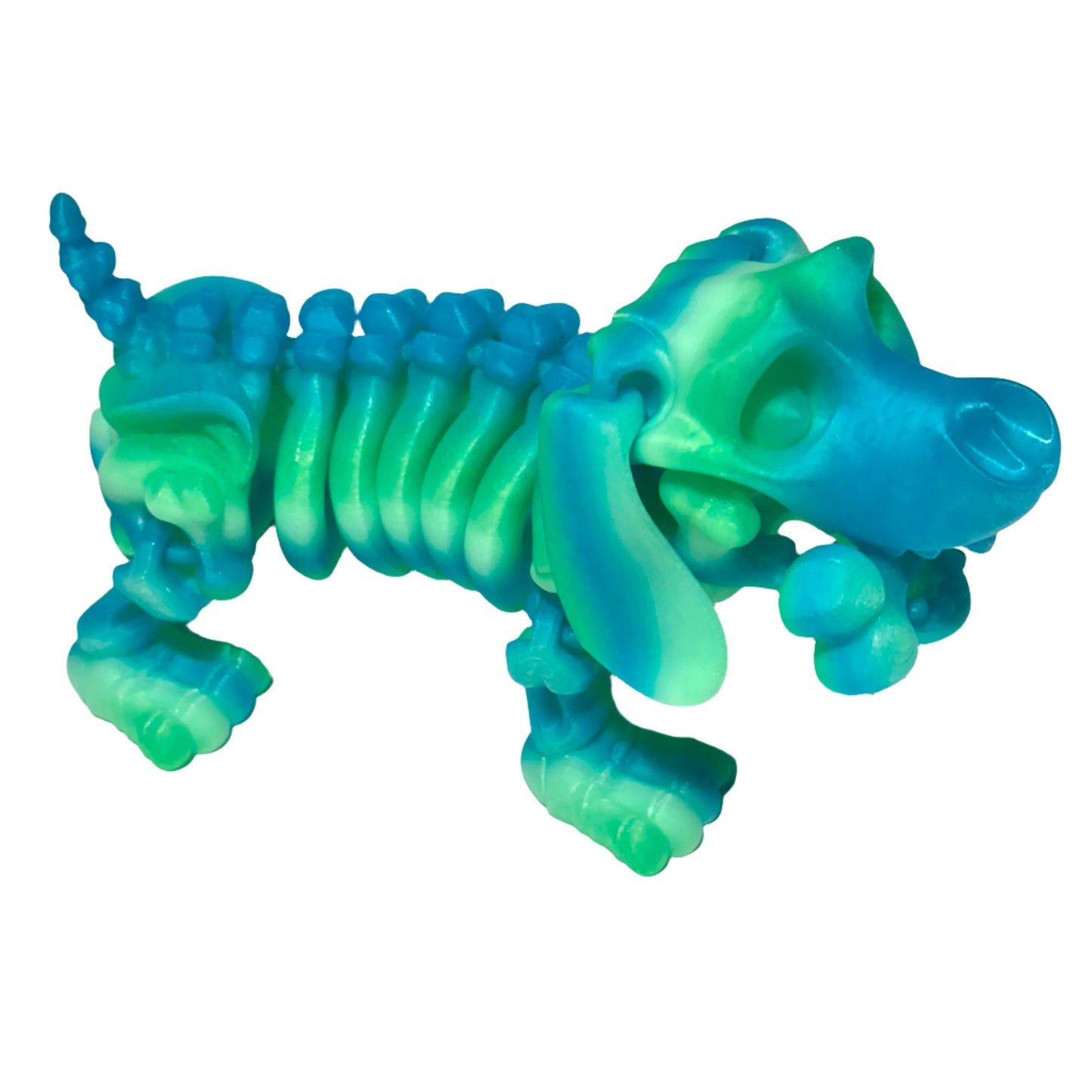 Flexi Skeli Dachshund - 3D Printed Articulating Figure