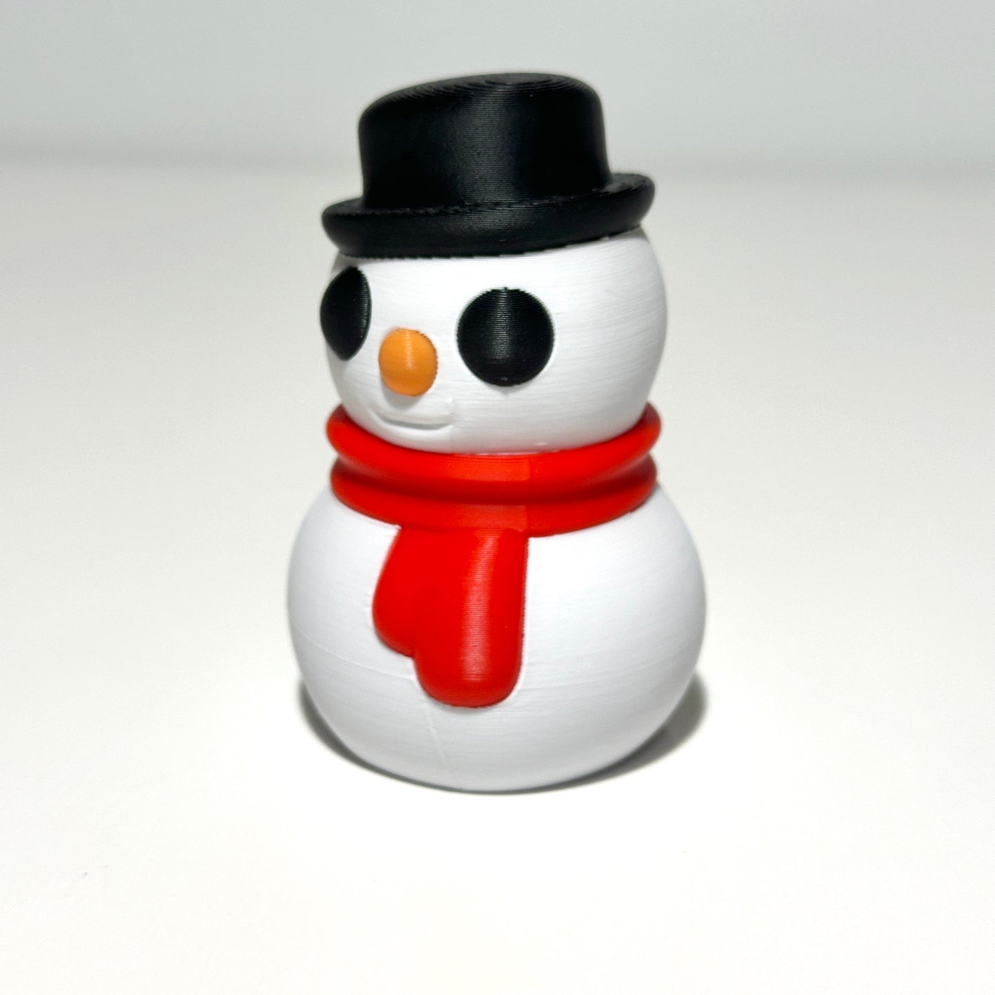 Christmas Snowman - 3D Printed Articulating Figure