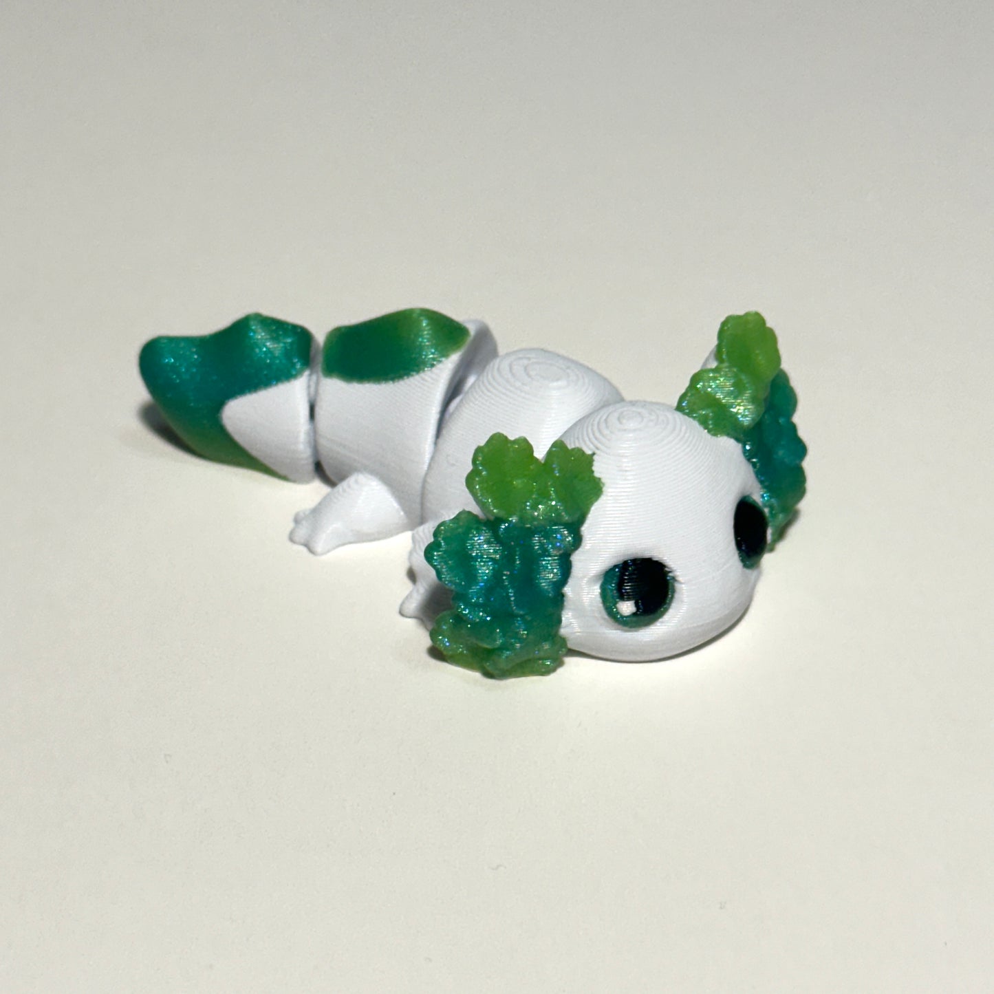 Tiny Luckolotl - 3D Printed Articulating Figure