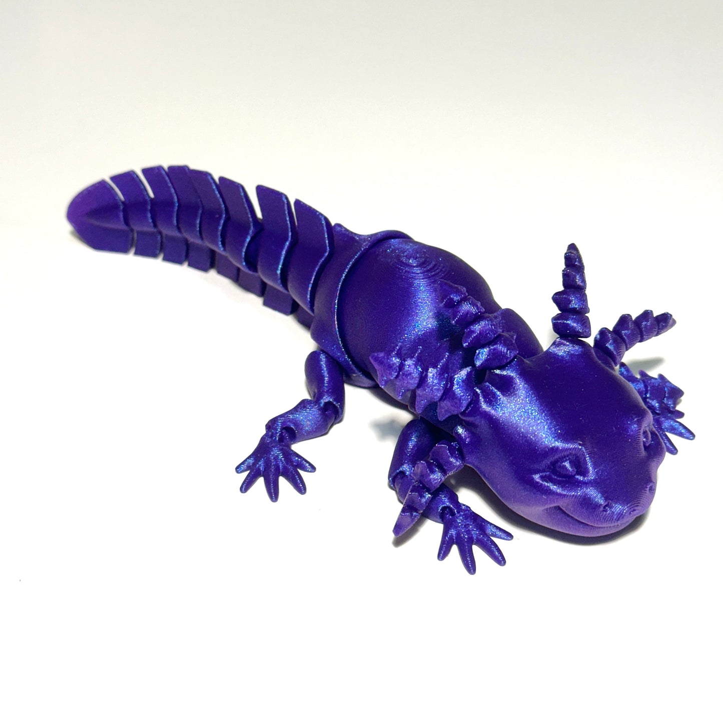 Axolotl - Fully Articulating 3D Printed Figurine