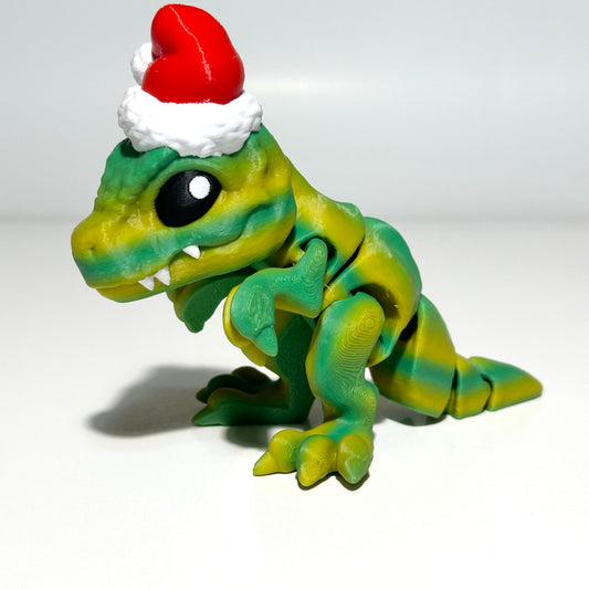 Santasaurus - 3D Printed Articulating Figure