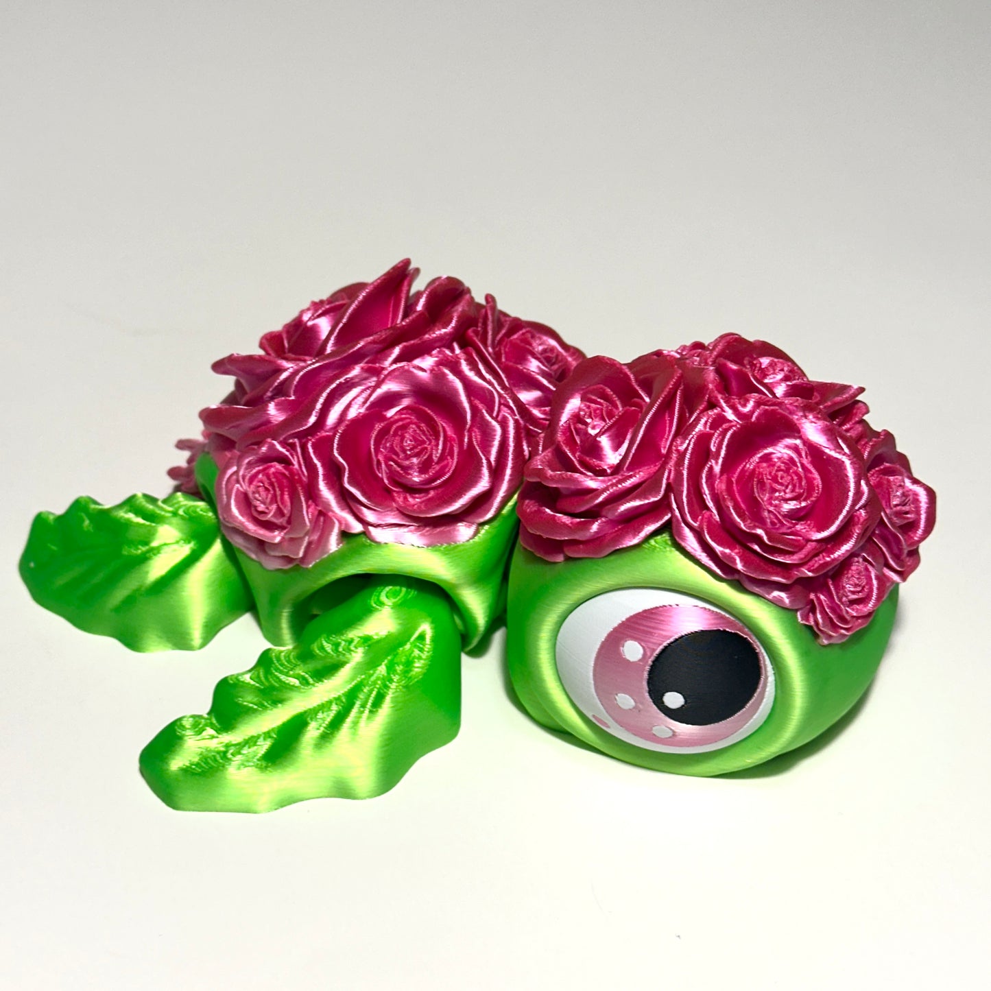 Giant Rose Turtle - 3D Printed Articulating Figure